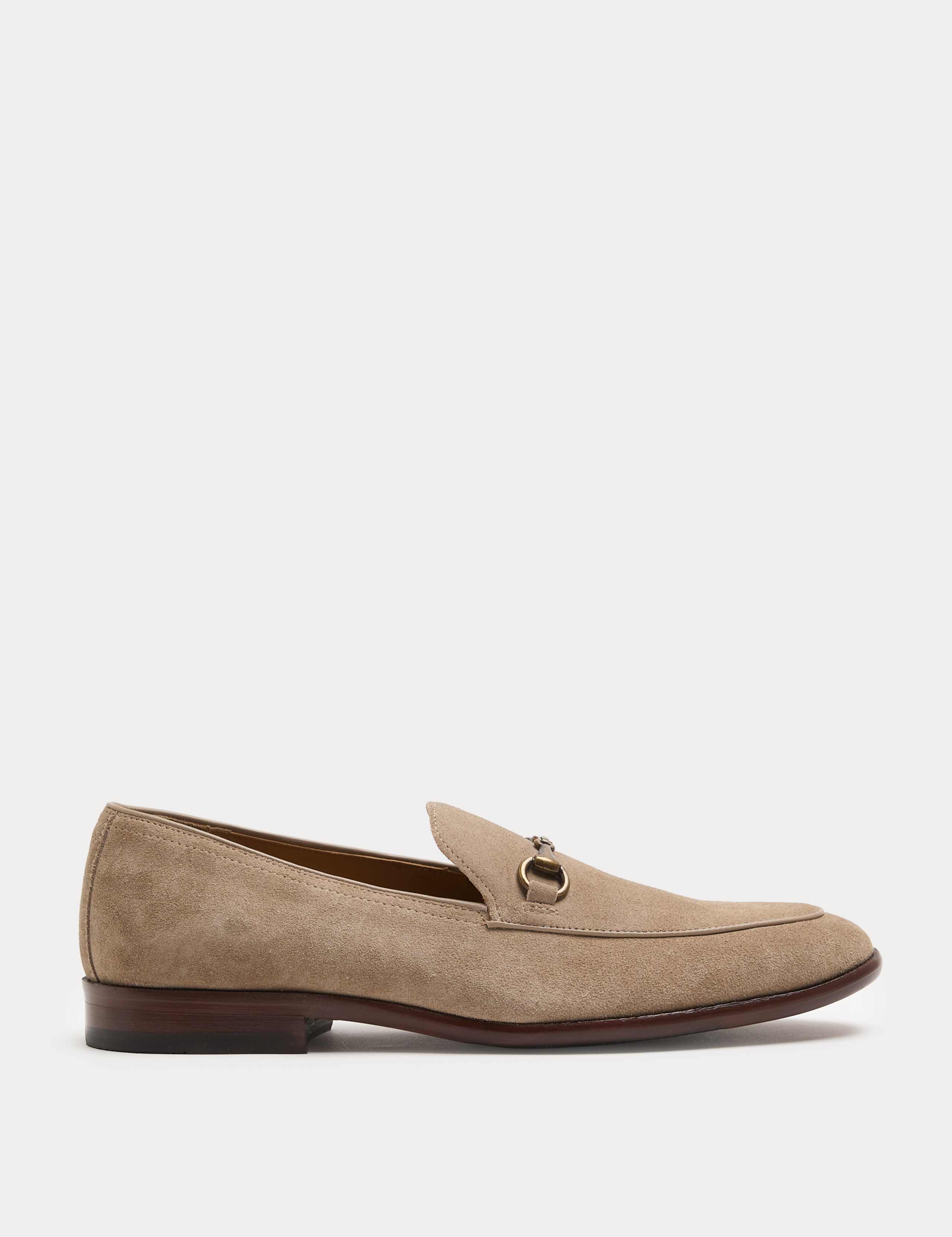Suede Snaffle Slip On Loafers 2 of 3