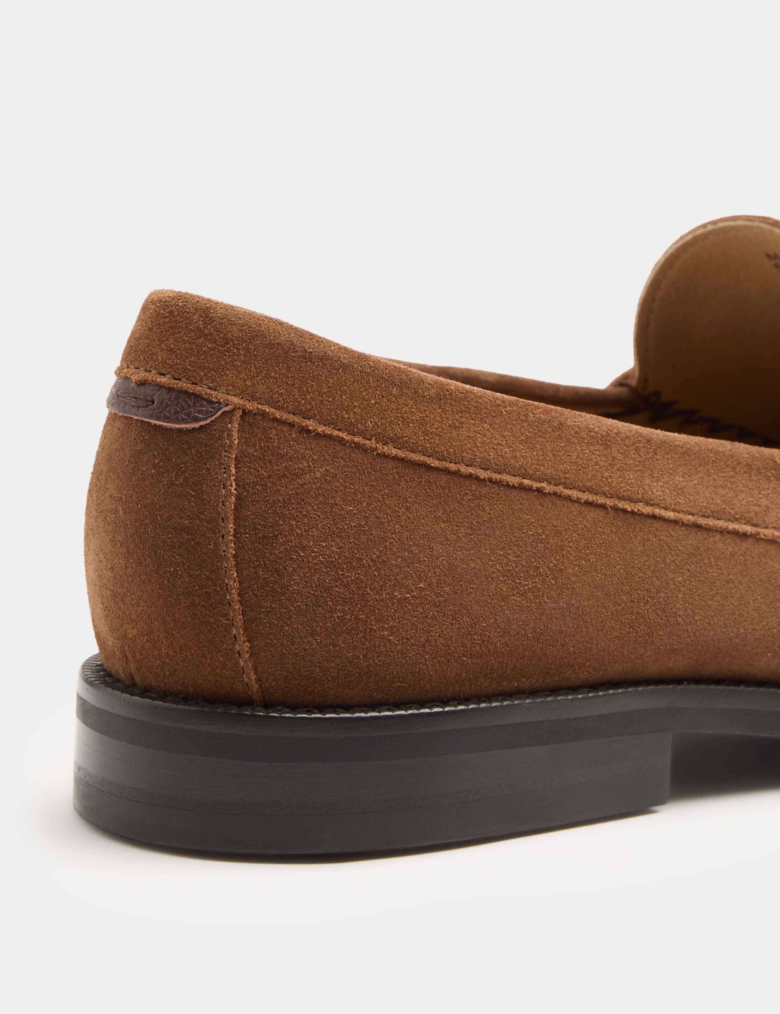 Suede Penny Loafers 3 of 4