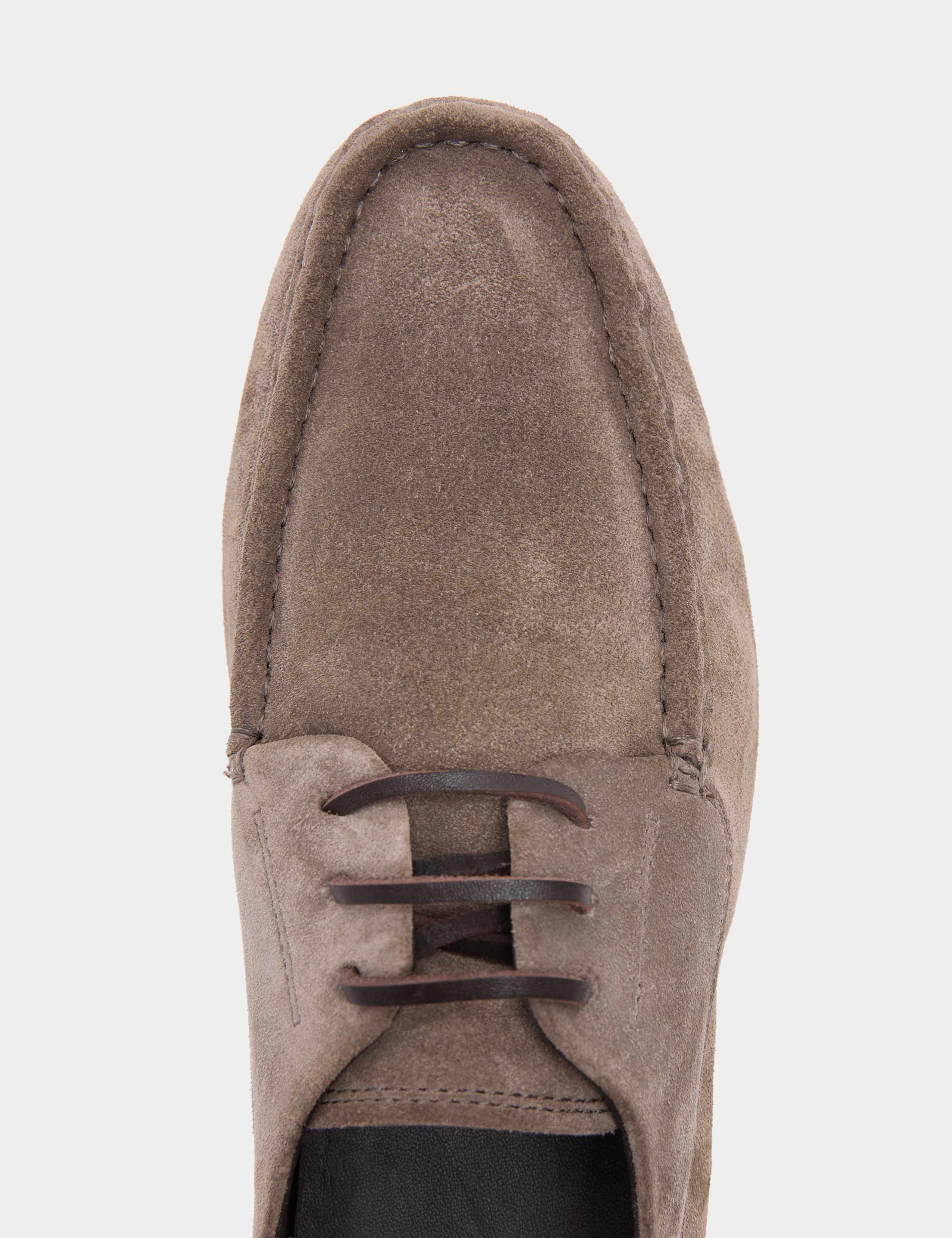 Autograph Suede Lace Up Driver Loafers 3 of 3