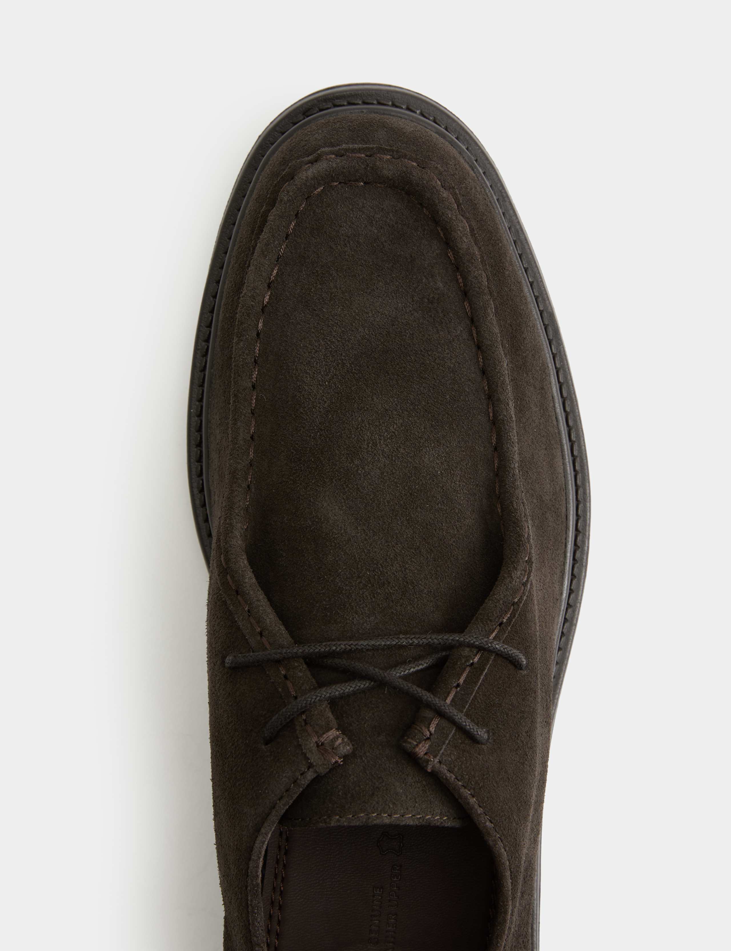 Suede Chunky Sole Apron Shoes 3 of 3