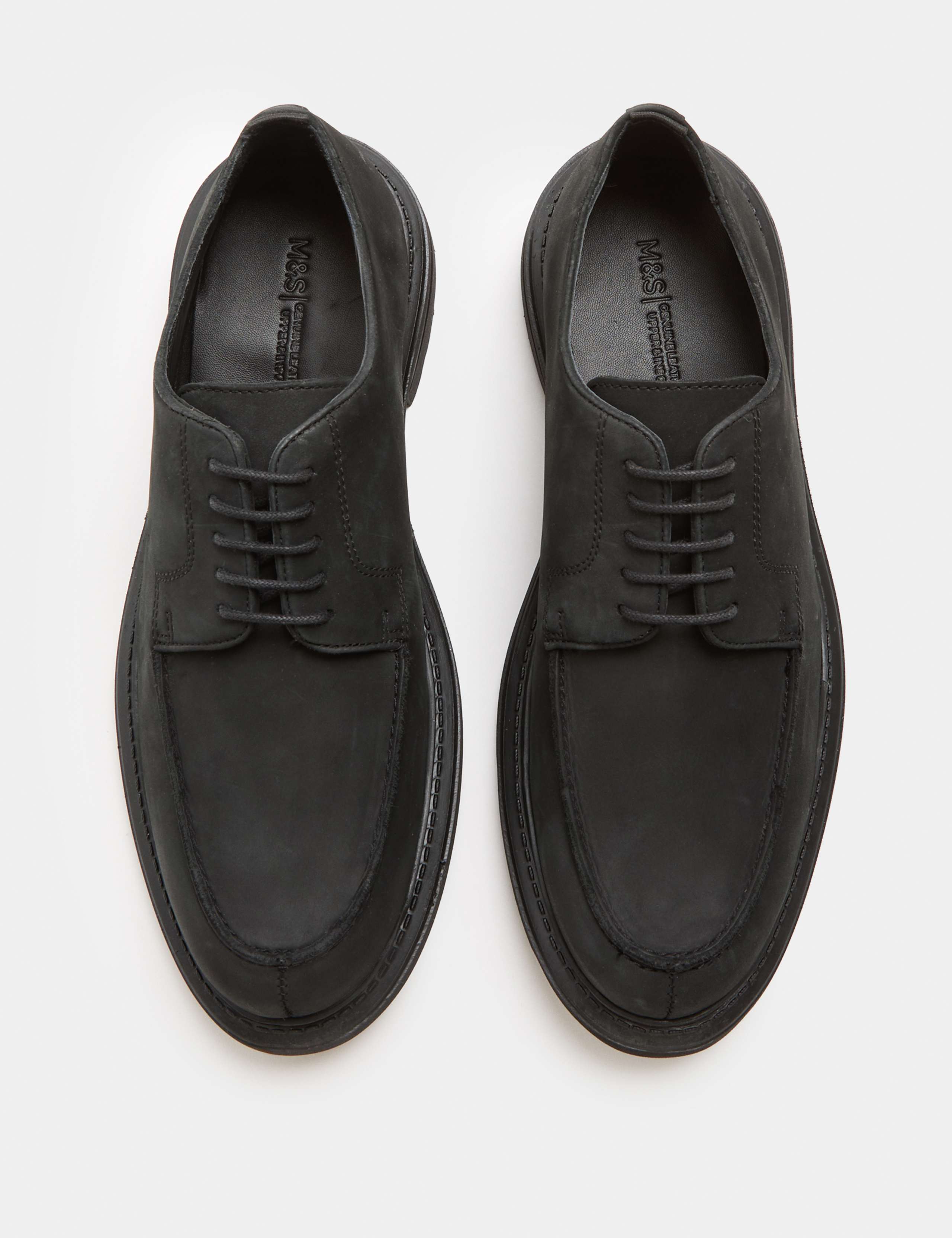 Nubuck Apron Derby Shoes 1 of 4