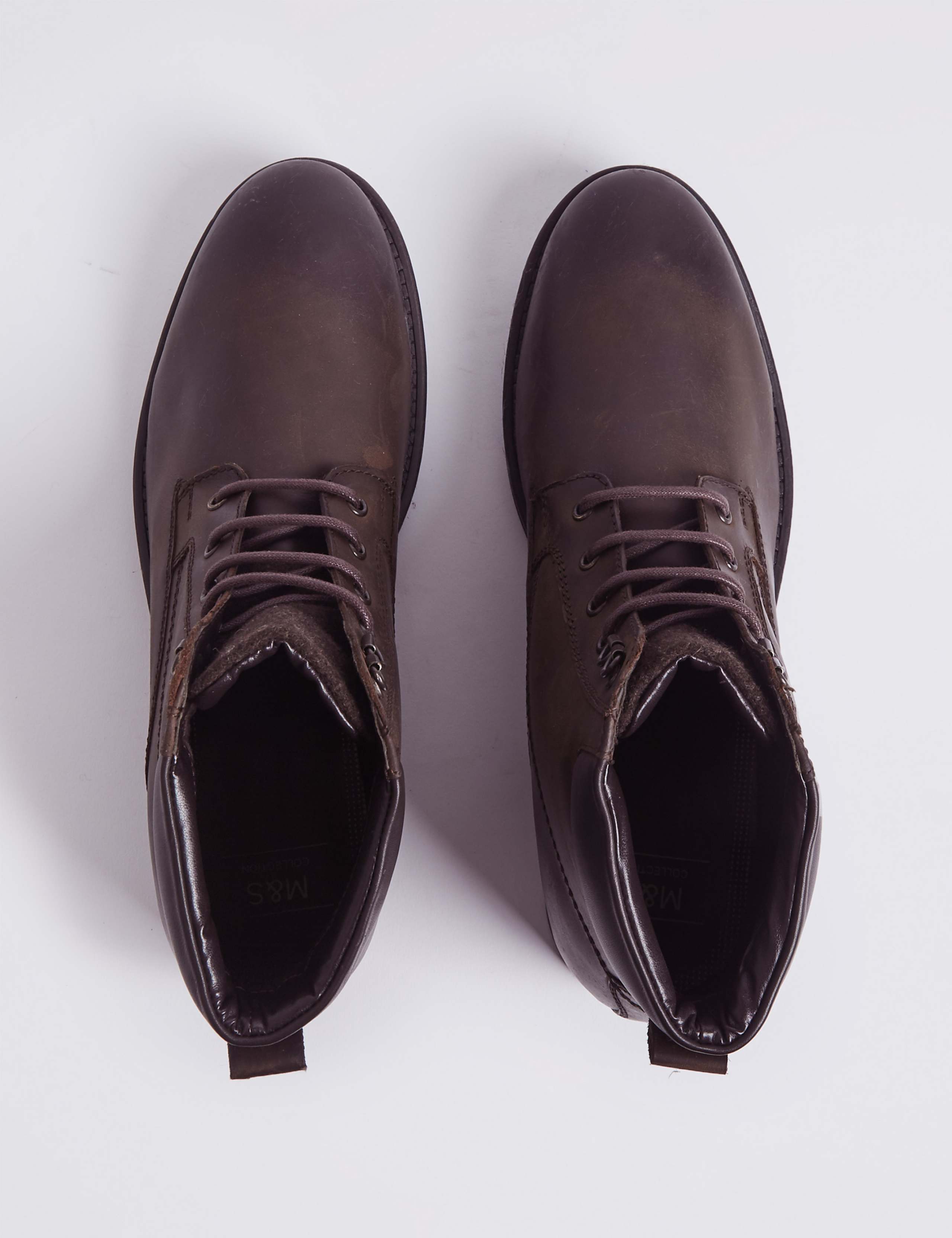 Leather Lace-up Boots 4 of 6