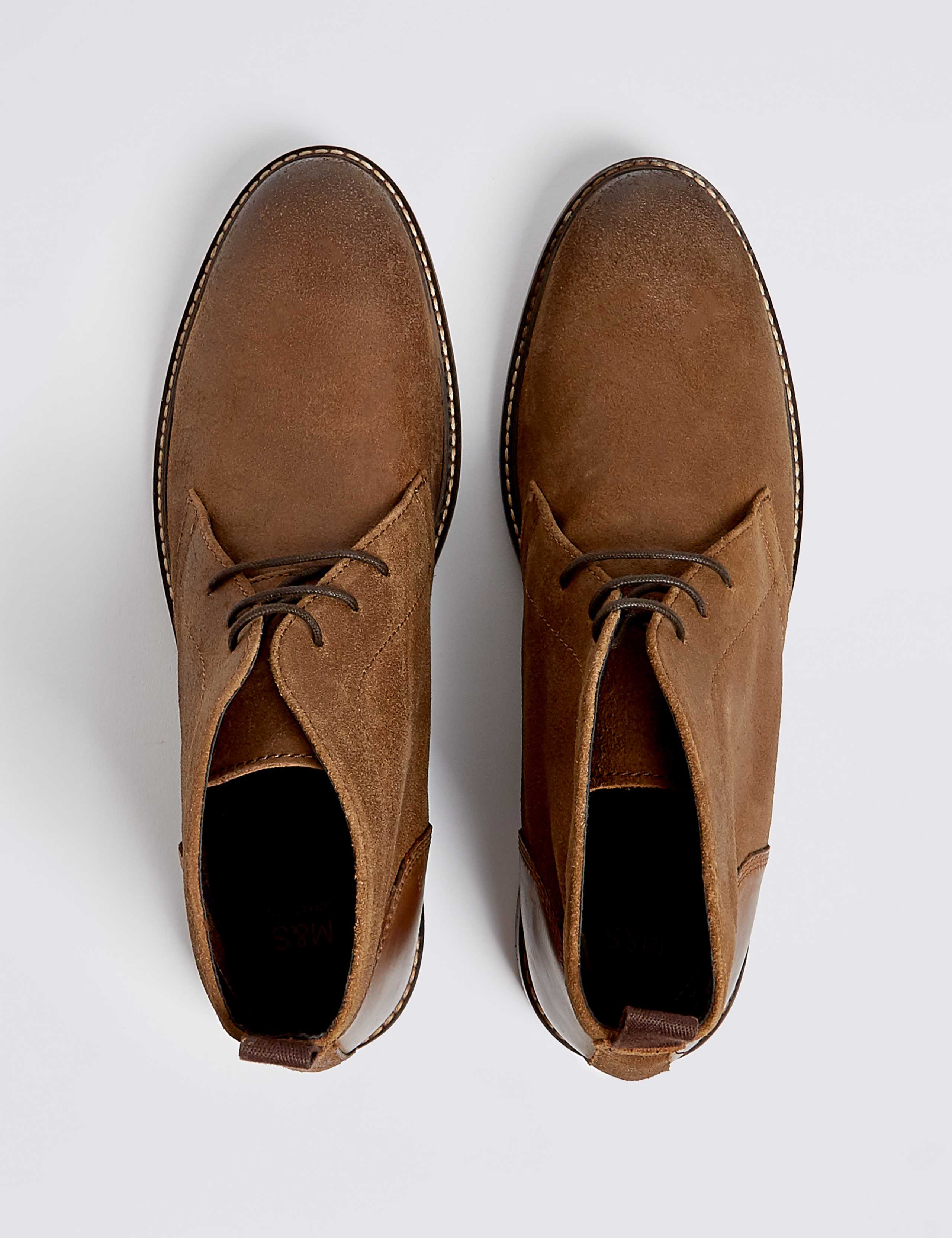 Leather Lace-up Chukka Boots 4 of 6