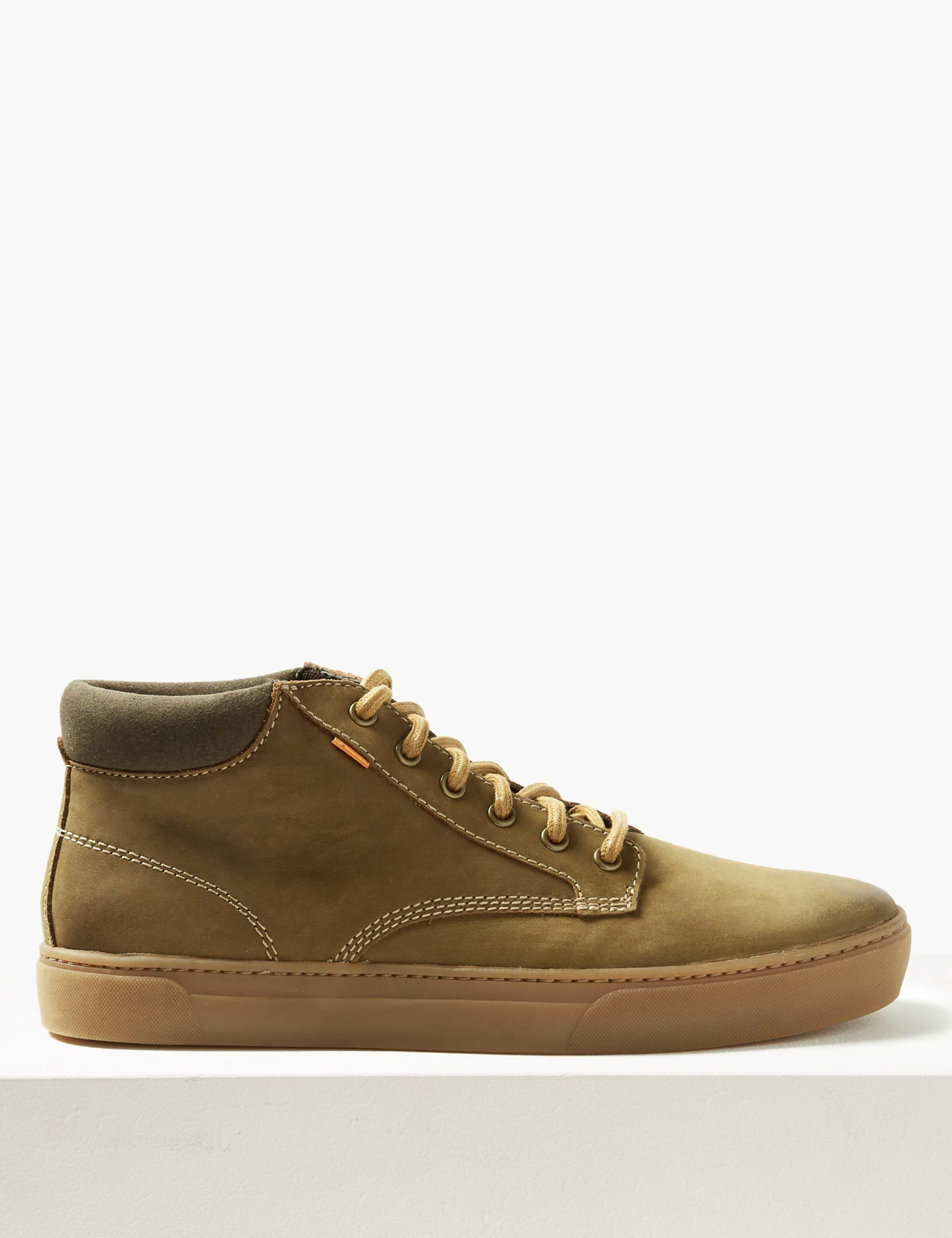 Leather Lace-up Chukka Boots 2 of 5