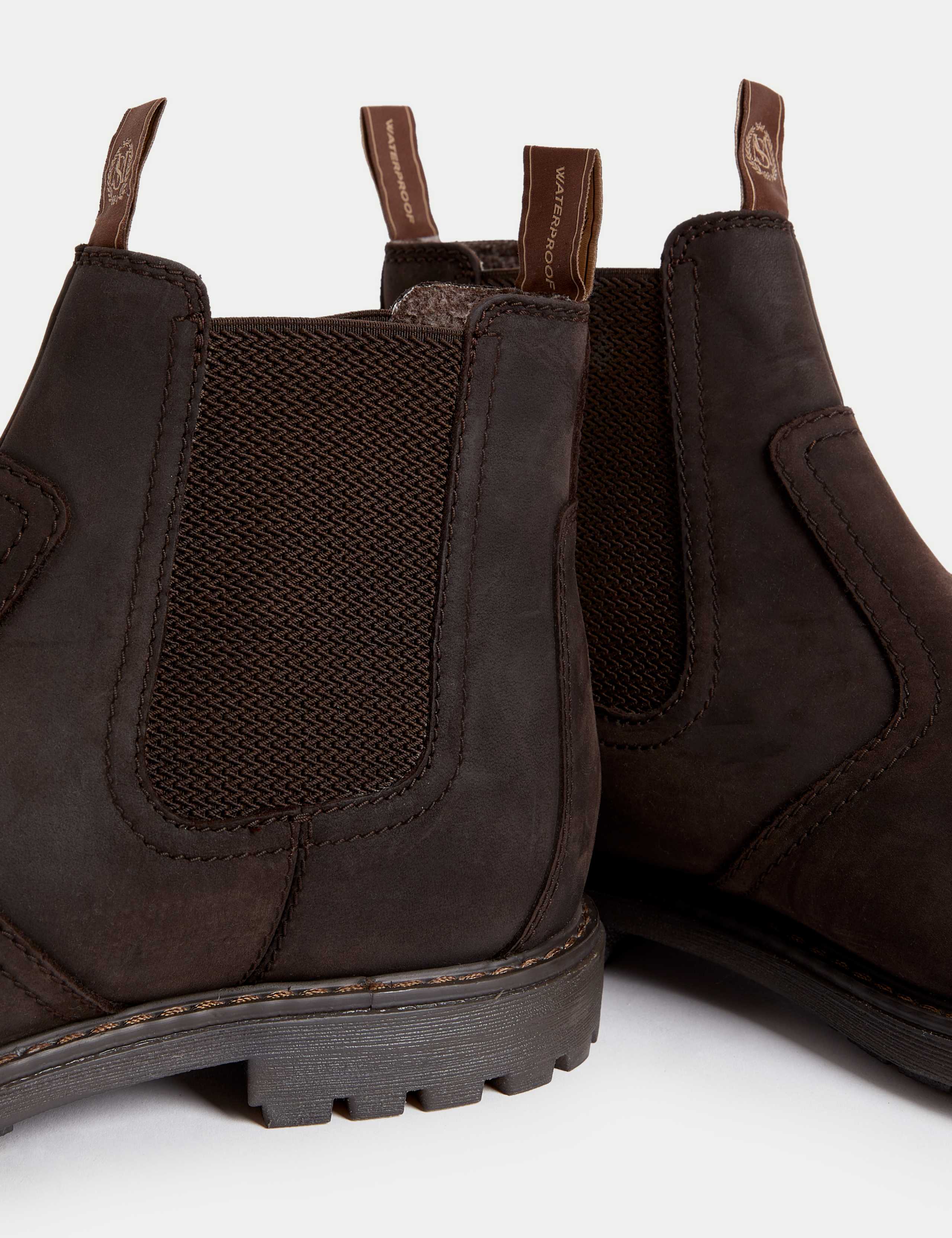Wide Fit Leather Waterproof Chelsea Boots 3 of 4