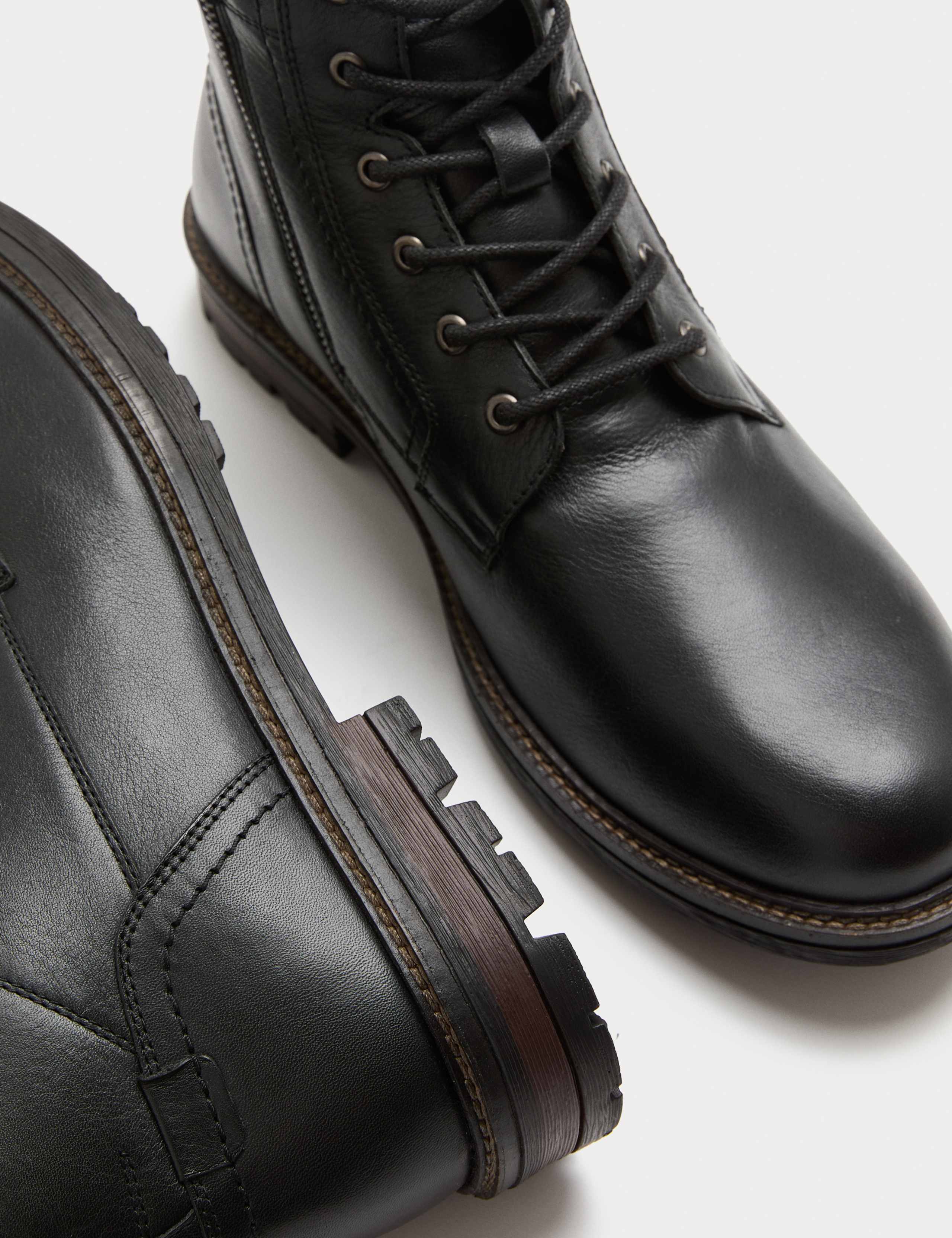 Leather Casual Boots 2 of 4