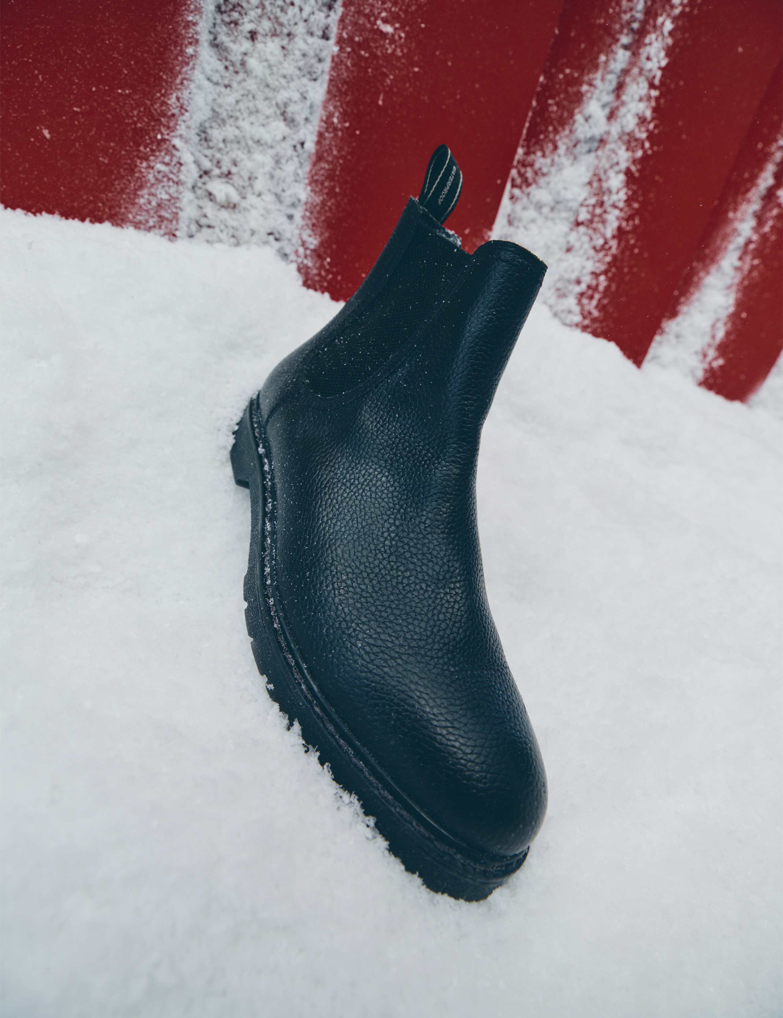 Leather Waterproof Pull-On Chelsea Boots 1 of 5