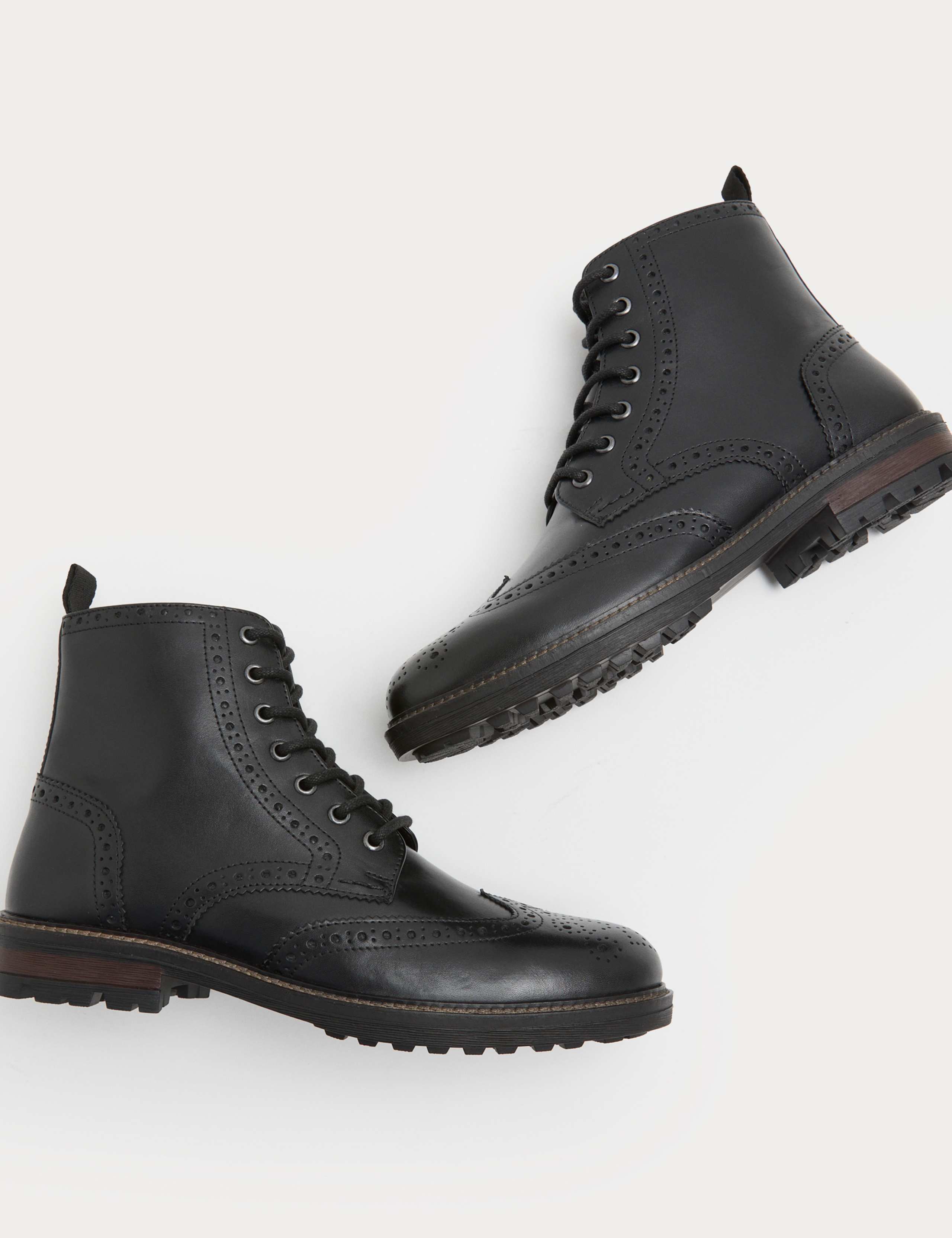 Leather Brogue Chukka Boots 2 of 4