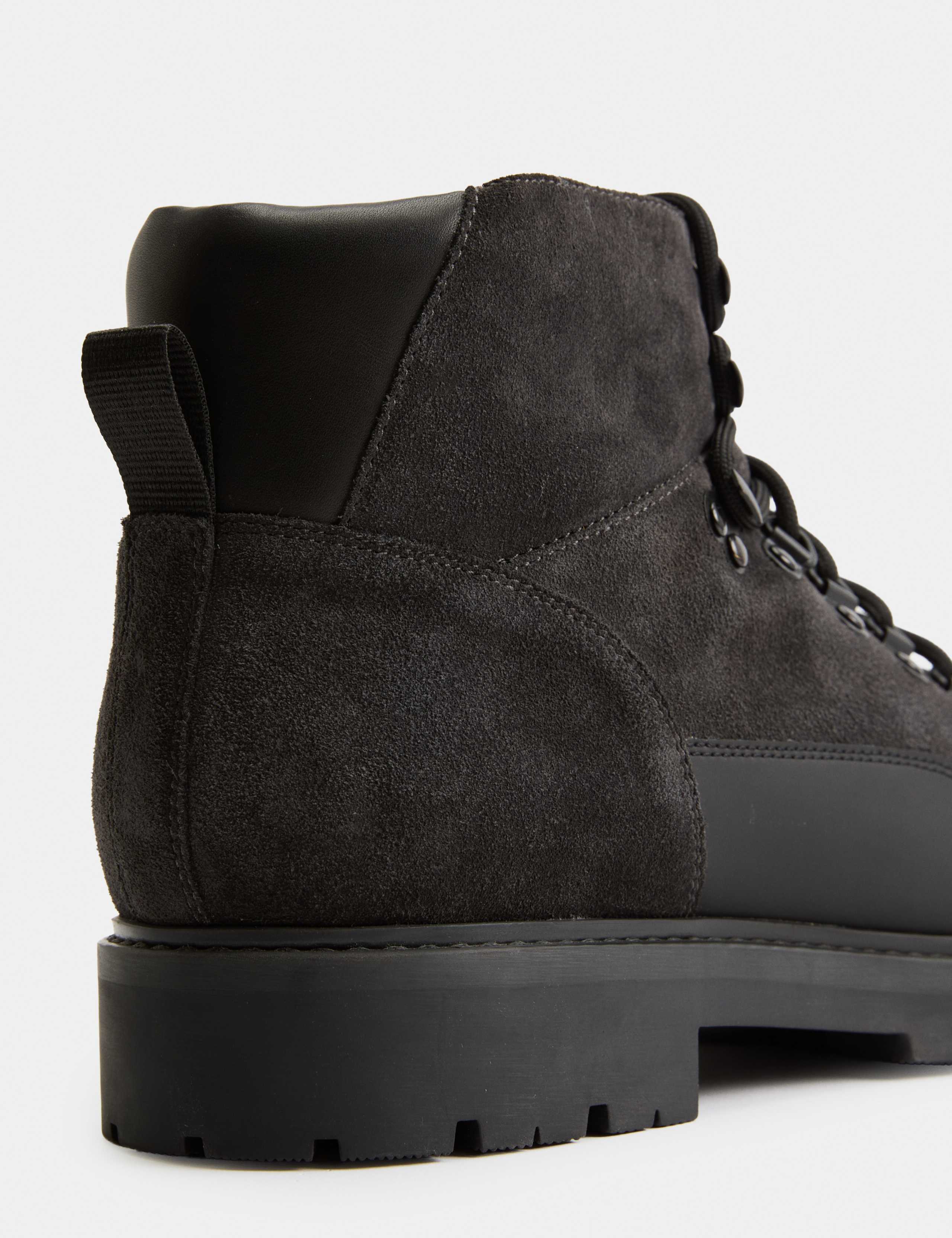 Suede Hiker Boots 3 of 4