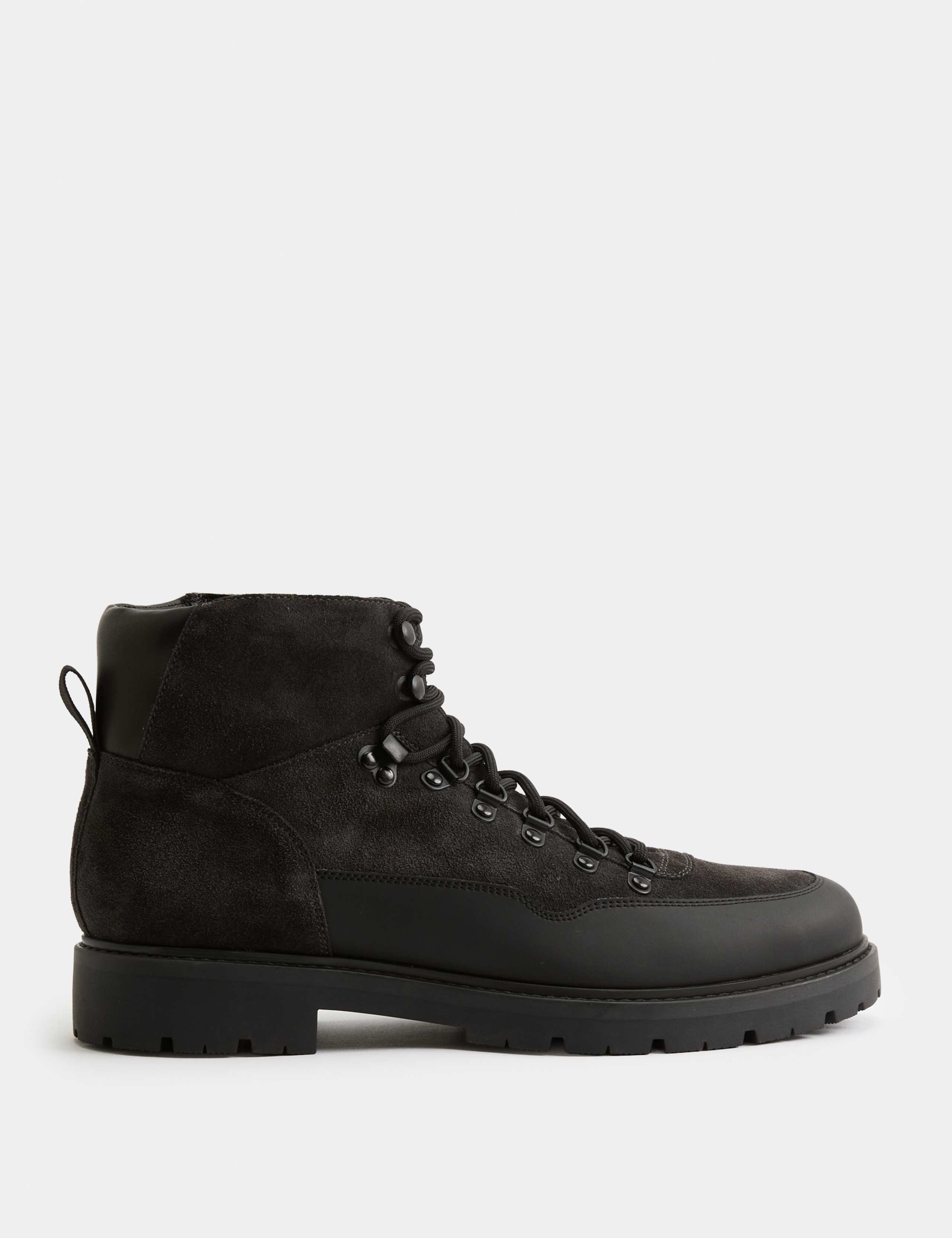 Suede Hiker Boots 2 of 4