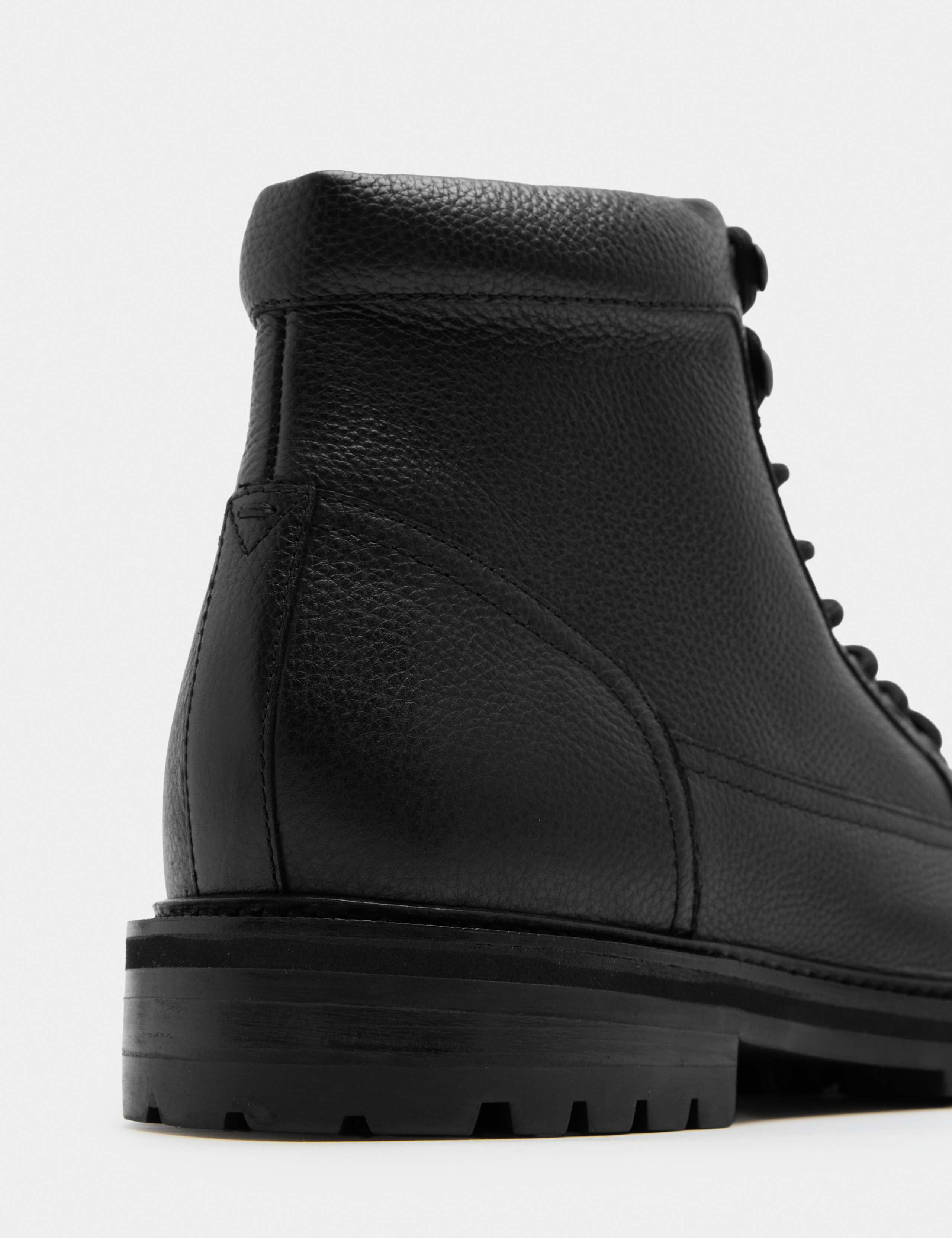 Leather Lace Up Casual Boots 2 of 3