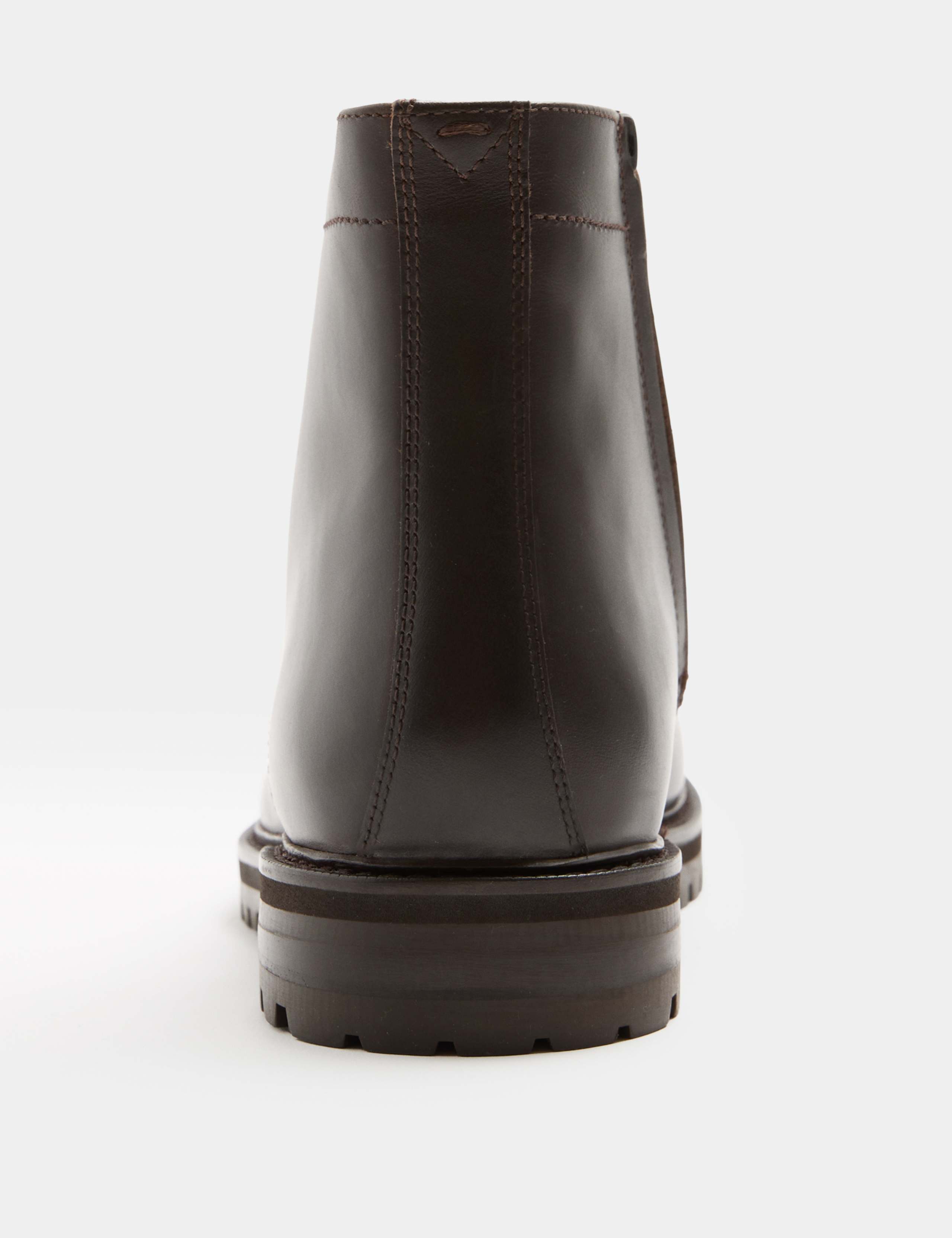 Leather Lace Up Casual Boots 3 of 4