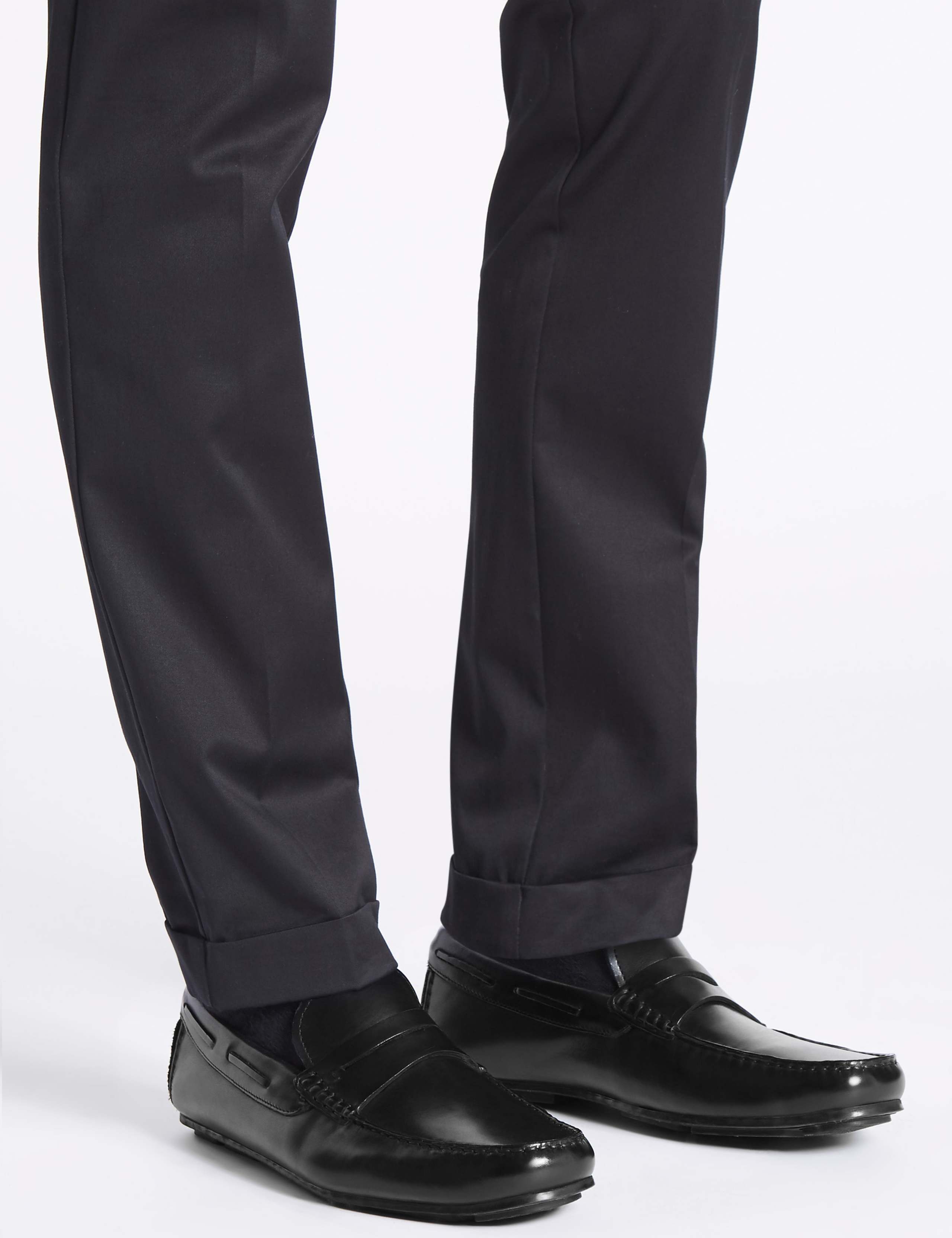Leather Silp-on Shoes 1 of 6