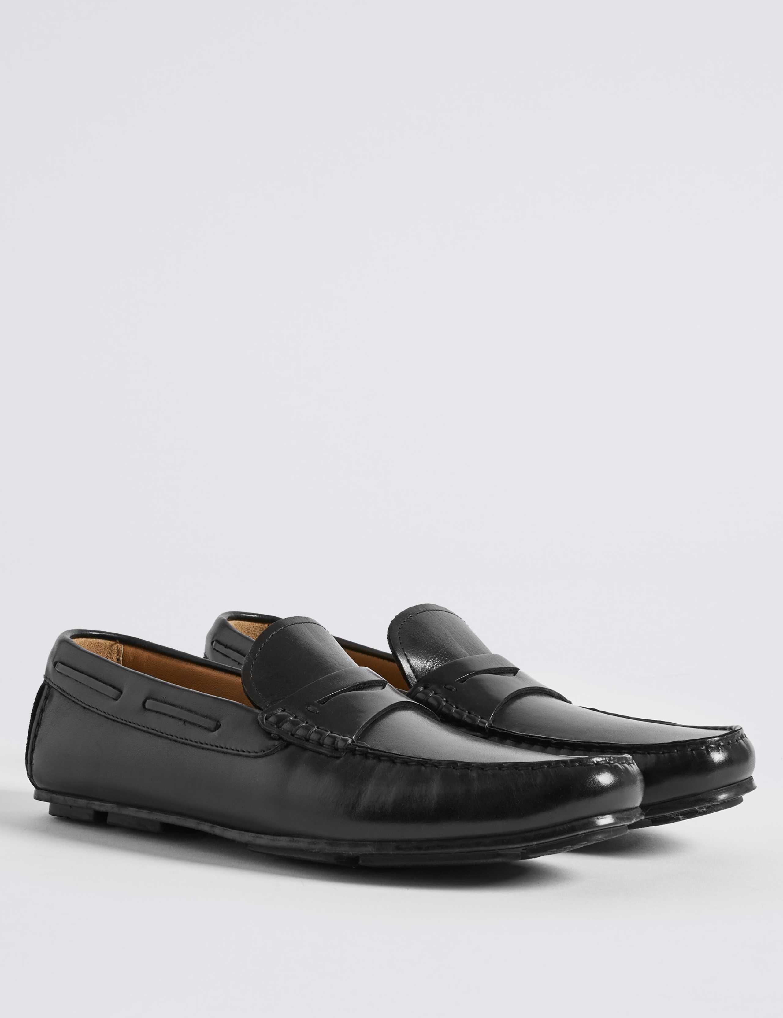 Leather Silp-on Shoes 3 of 6