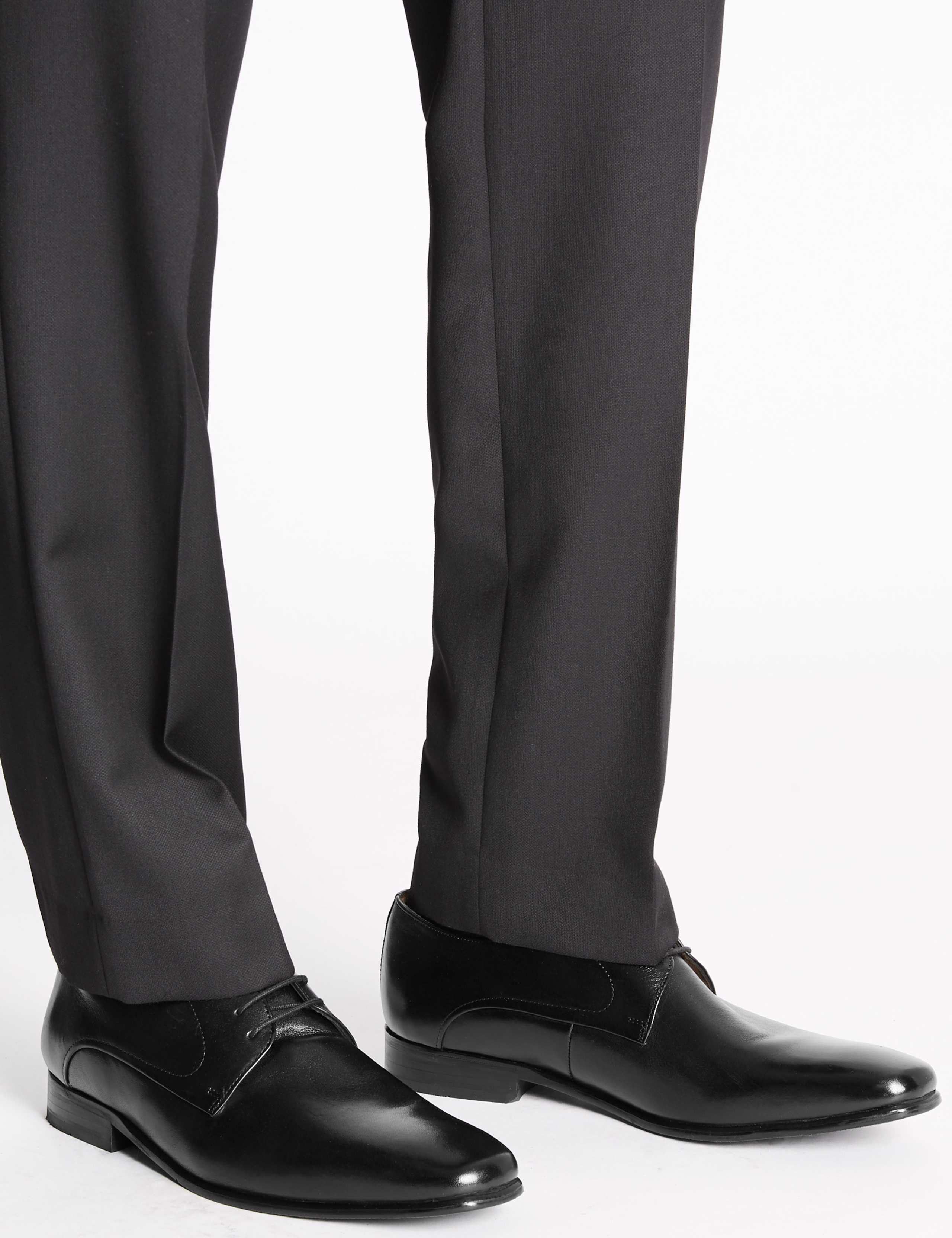 Big & Tall Leather Gibson Lace-up Shoes 1 of 4