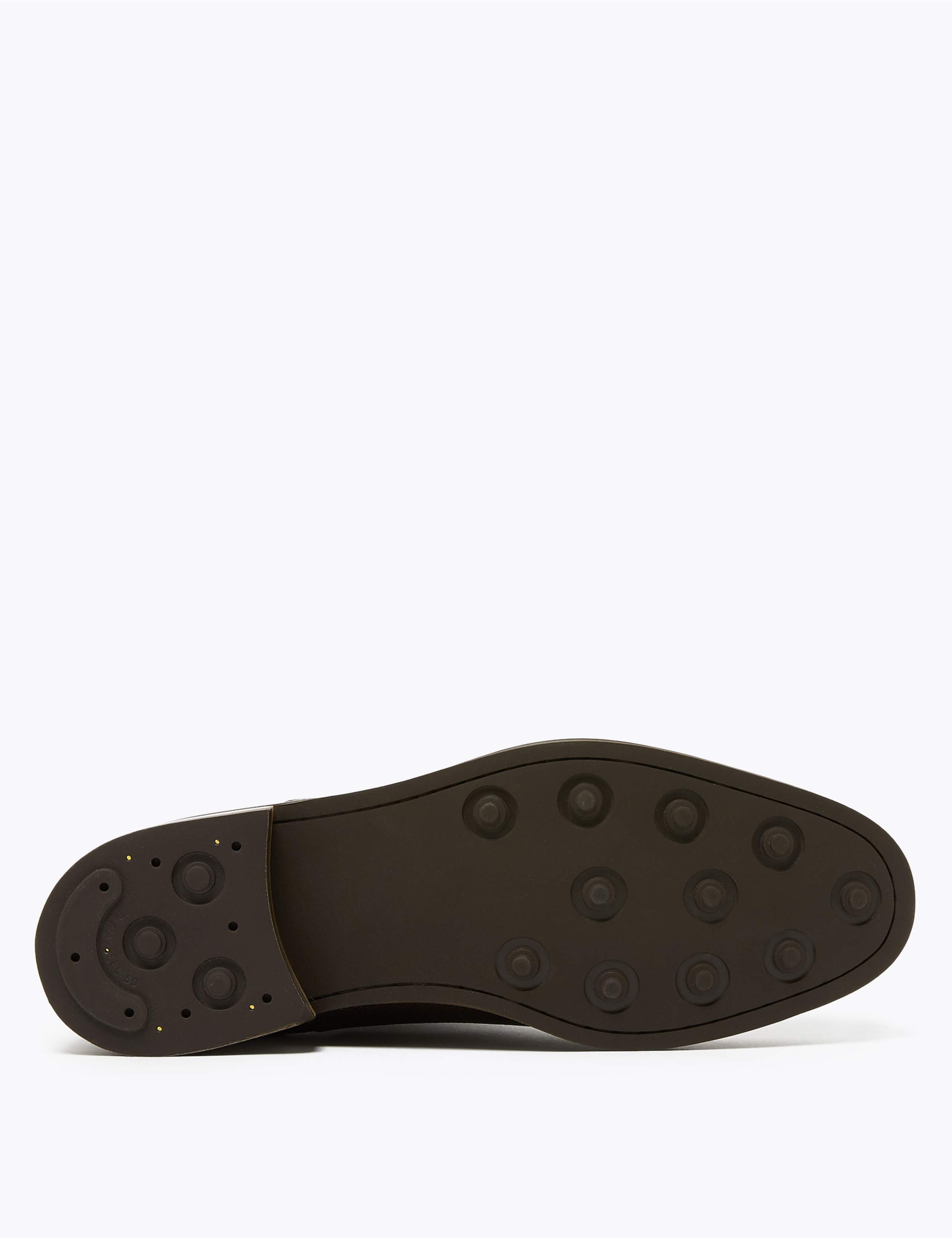 Leather Pebble Grain Oxford Shoes 5 of 5