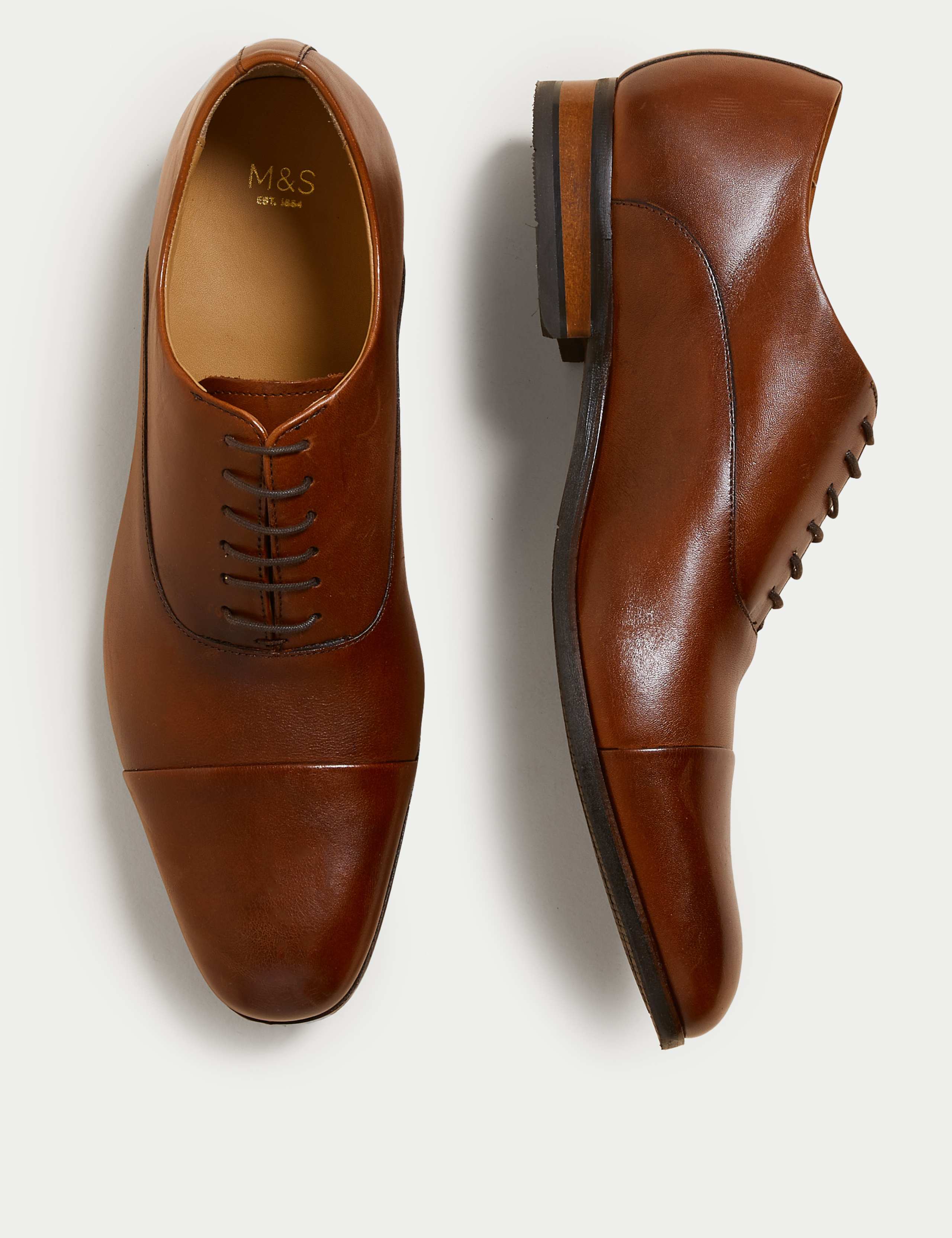 Leather Oxford Shoes 3 of 5