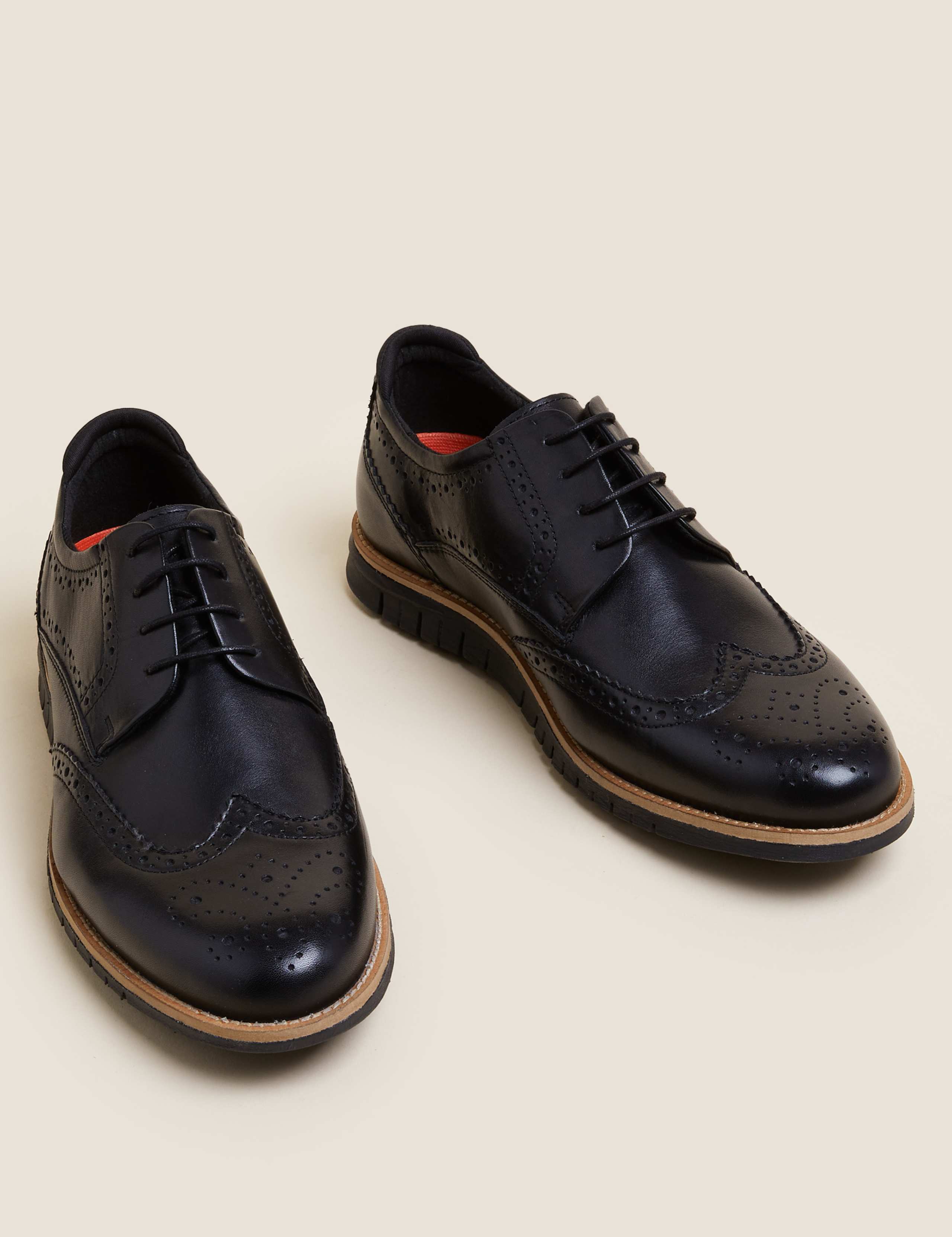 Leather Sports Sole Brogues 4 of 5