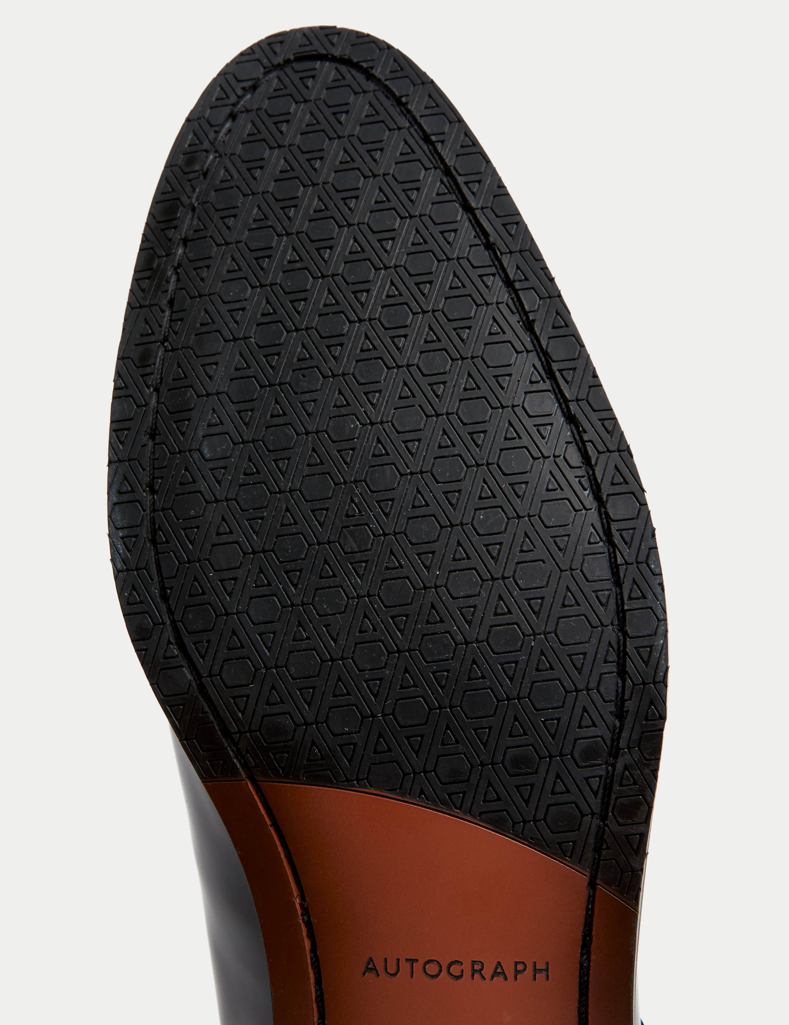 Leather Double Monk Strap Shoes 5 of 5