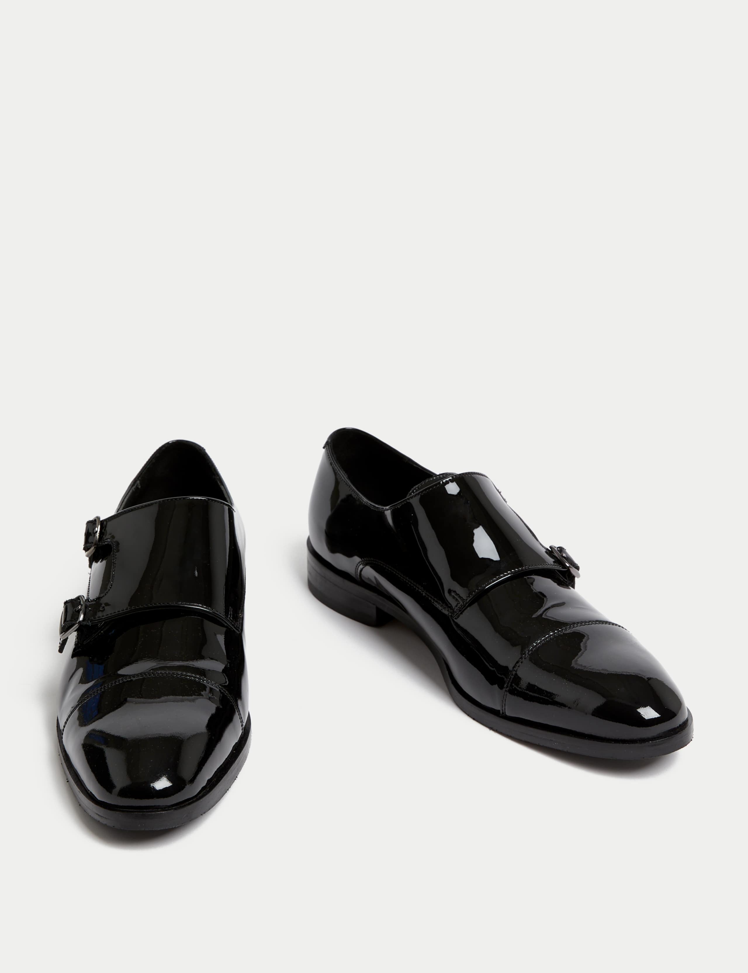 Patent Double Monk Strap Shoes 2 of 5