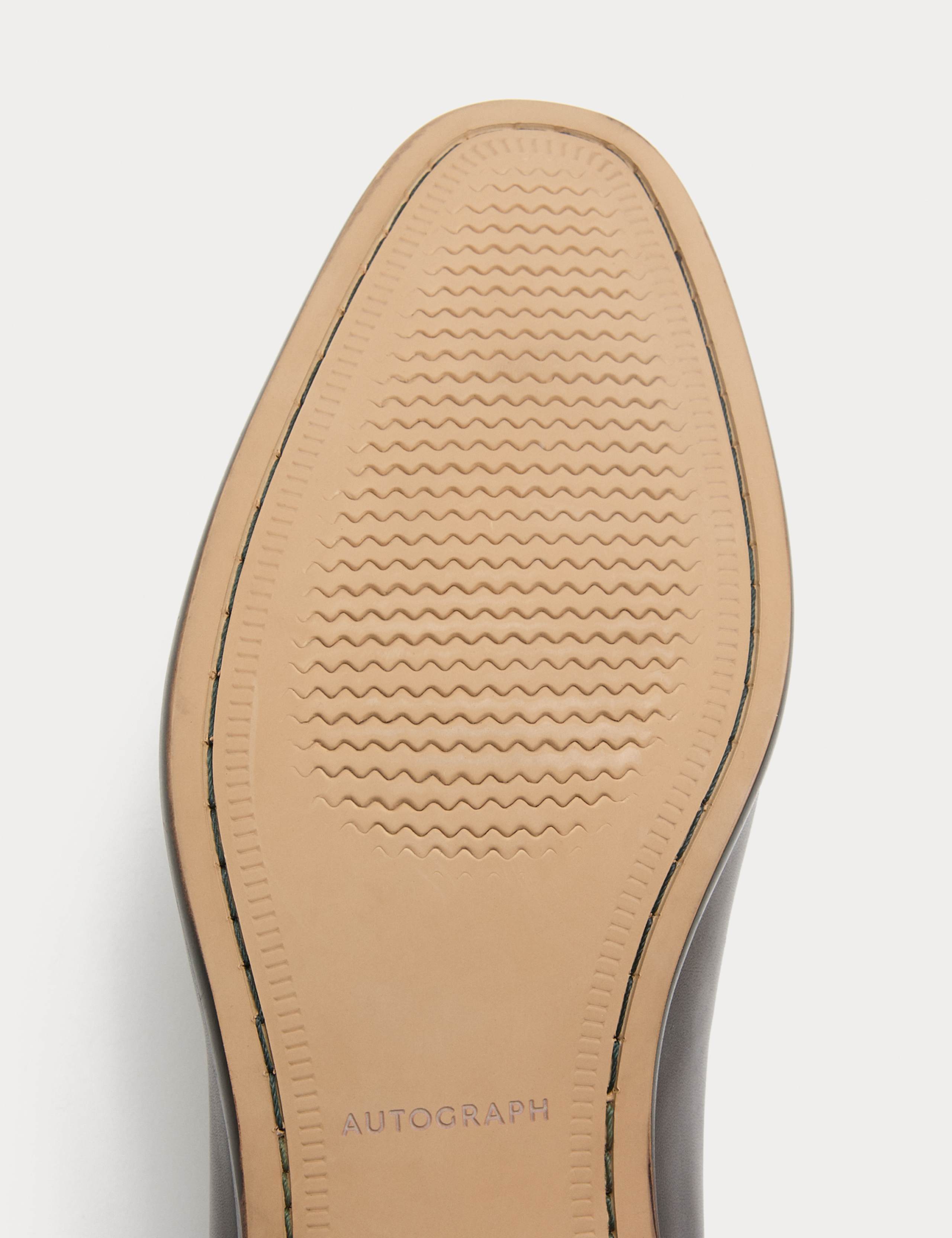 Wide Fit Leather Oxford Shoes 4 of 4