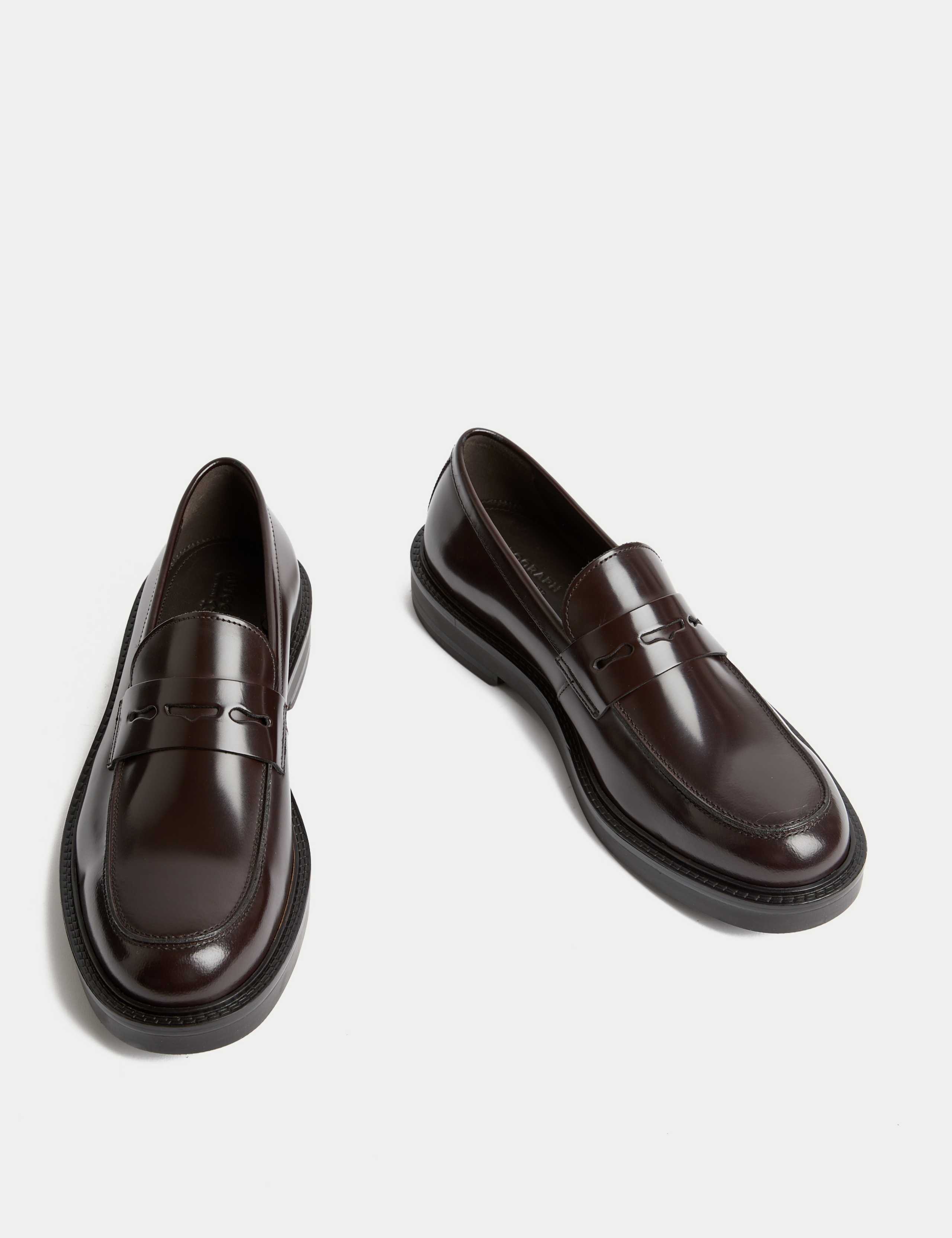 Leather Slip-On Loafers 2 of 5