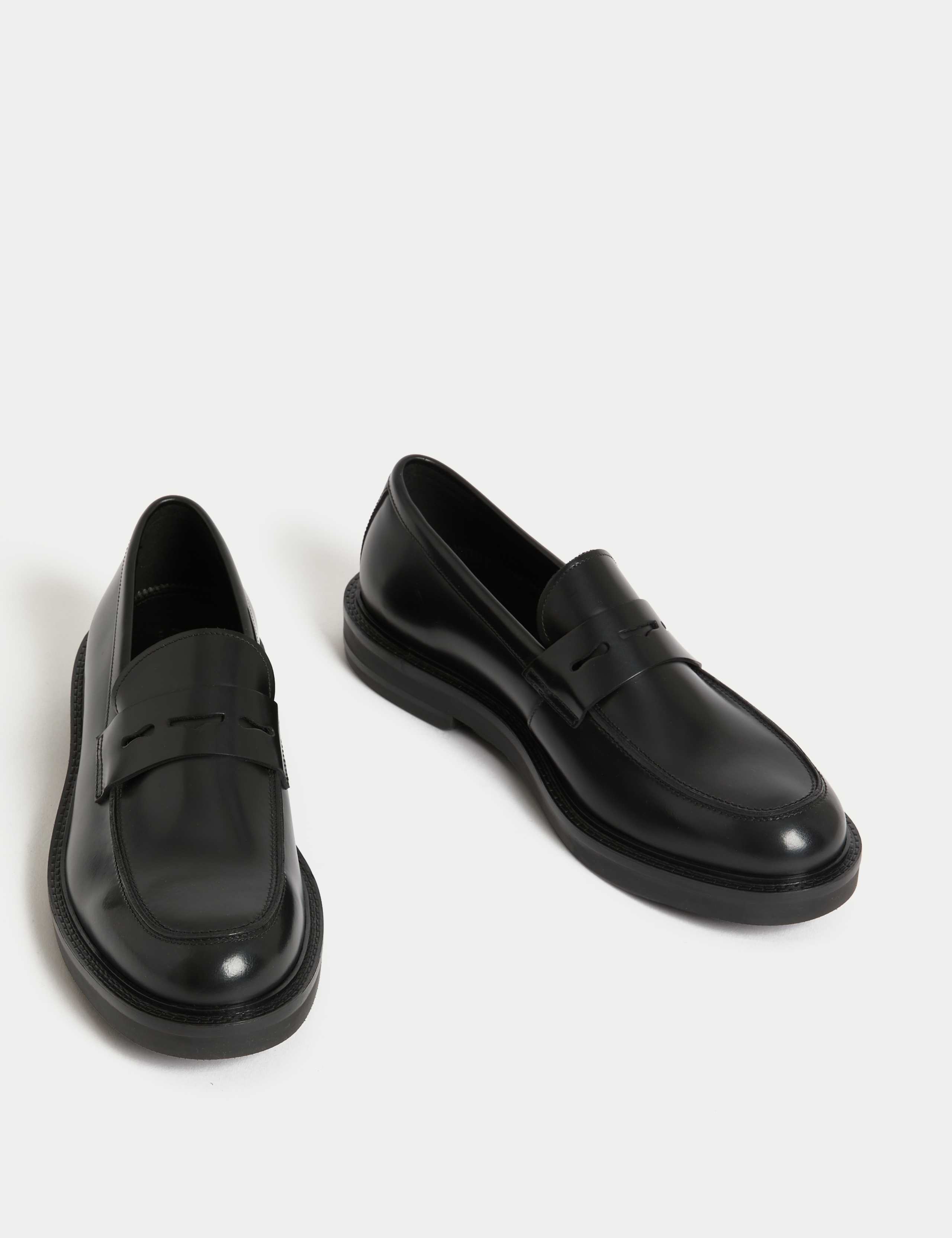 Leather Slip-On Loafers 2 of 4