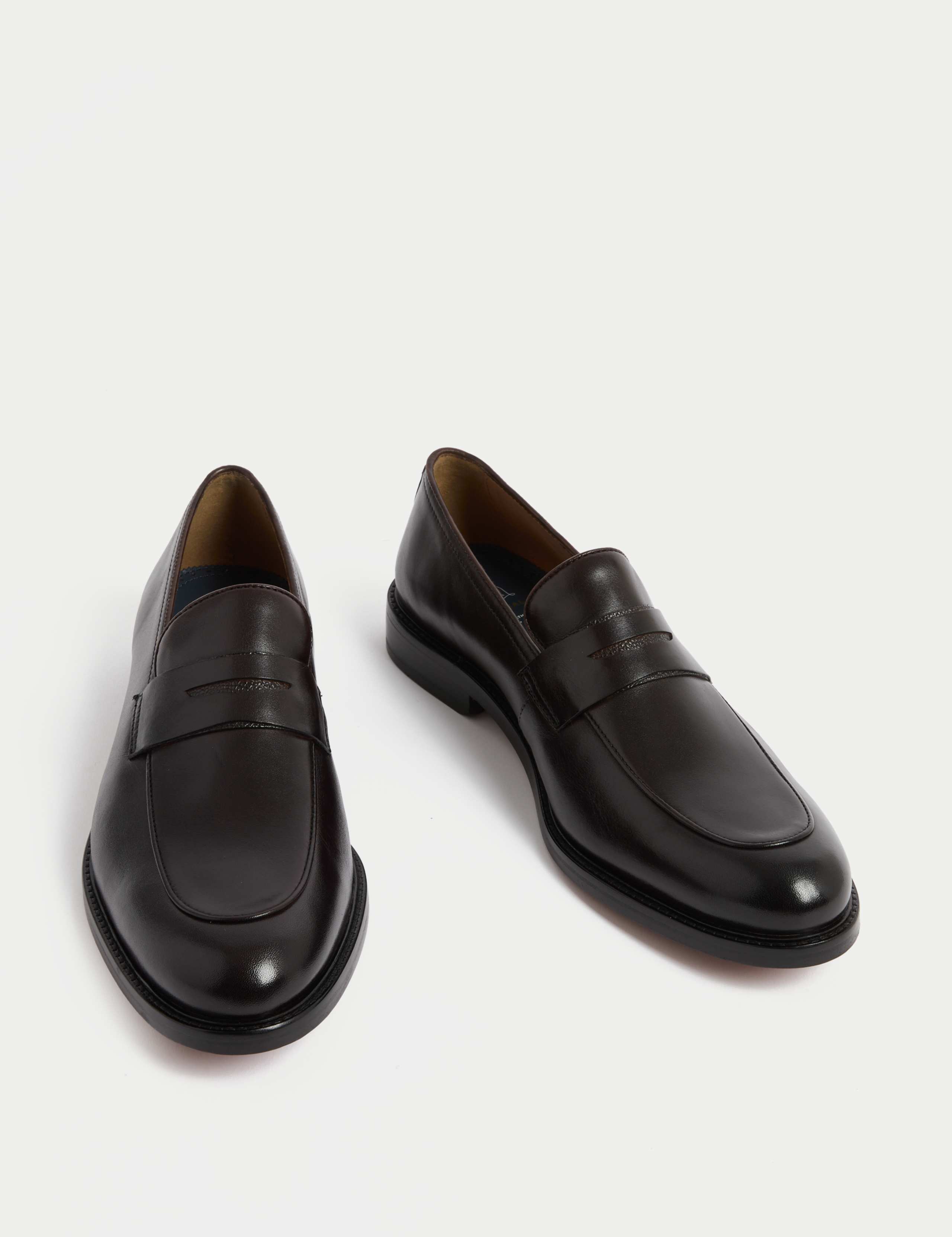 Leather Slip-on Loafers 2 of 4