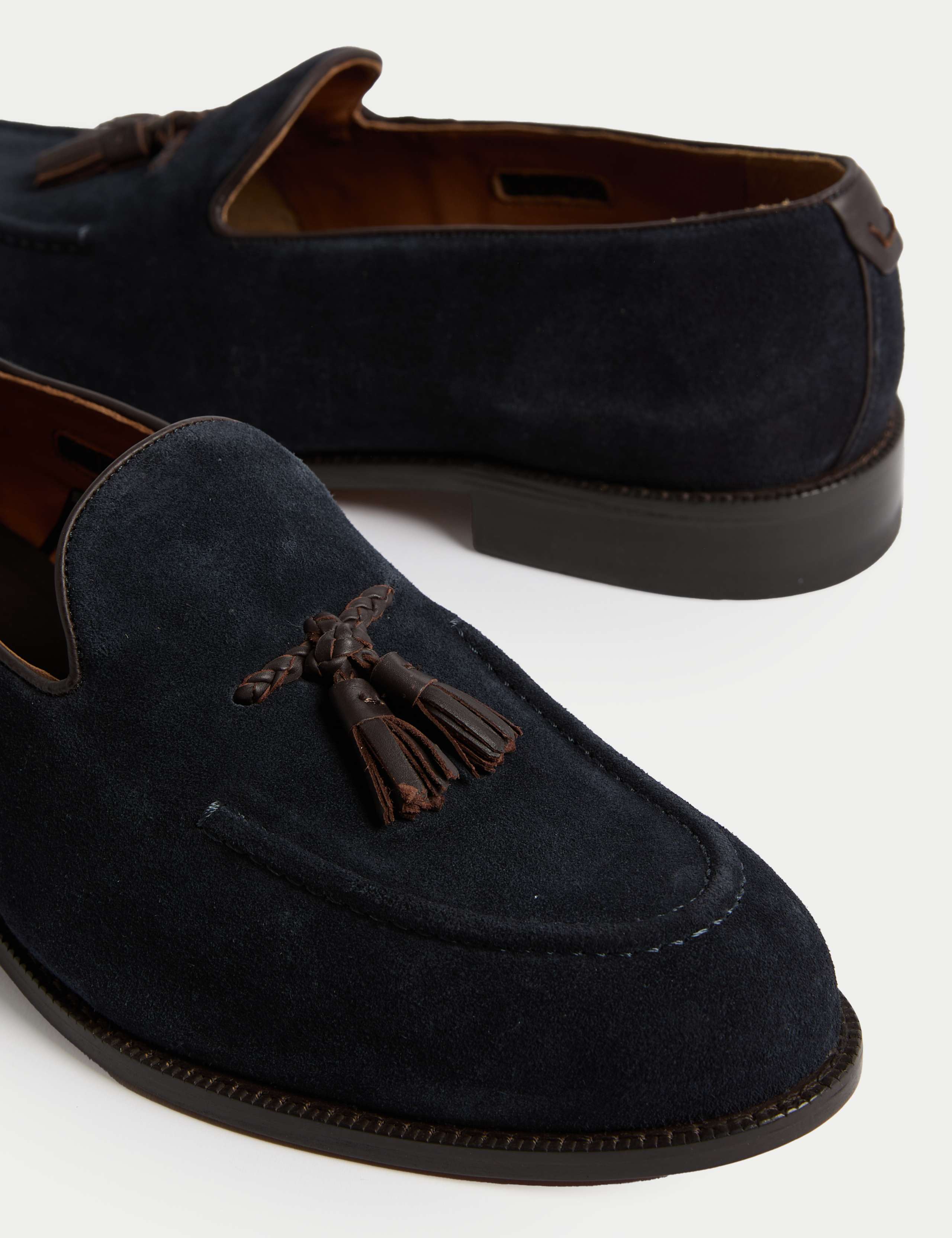 Suede Tassel Loafers 3 of 4
