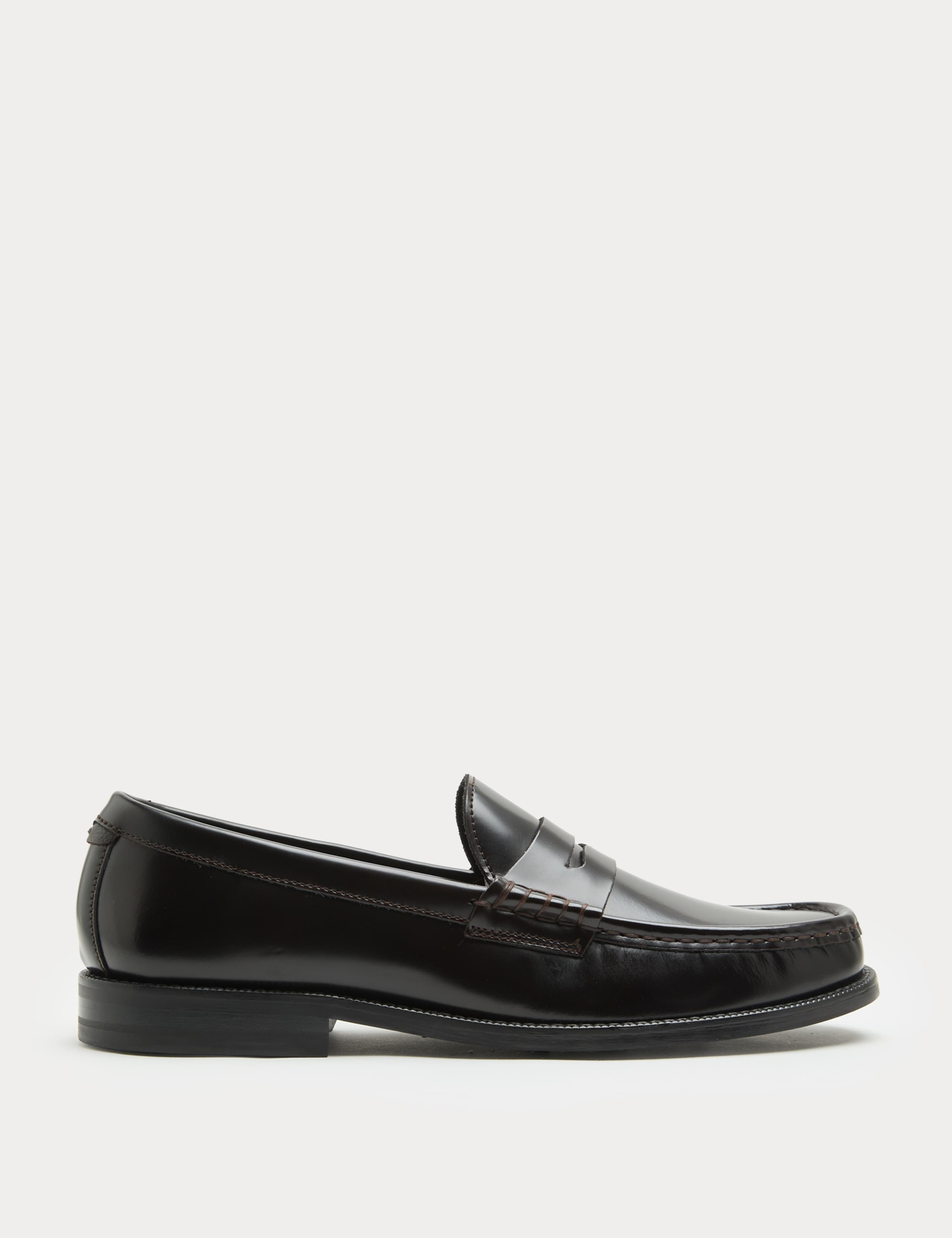 Leather Penny Loafers 2 of 3