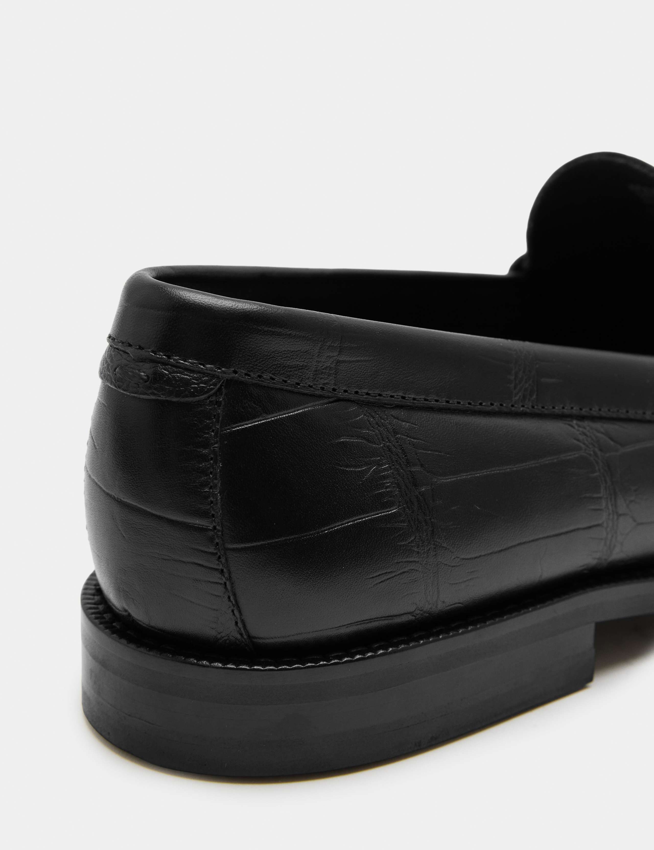 Embossed Leather Loafers 3 of 3
