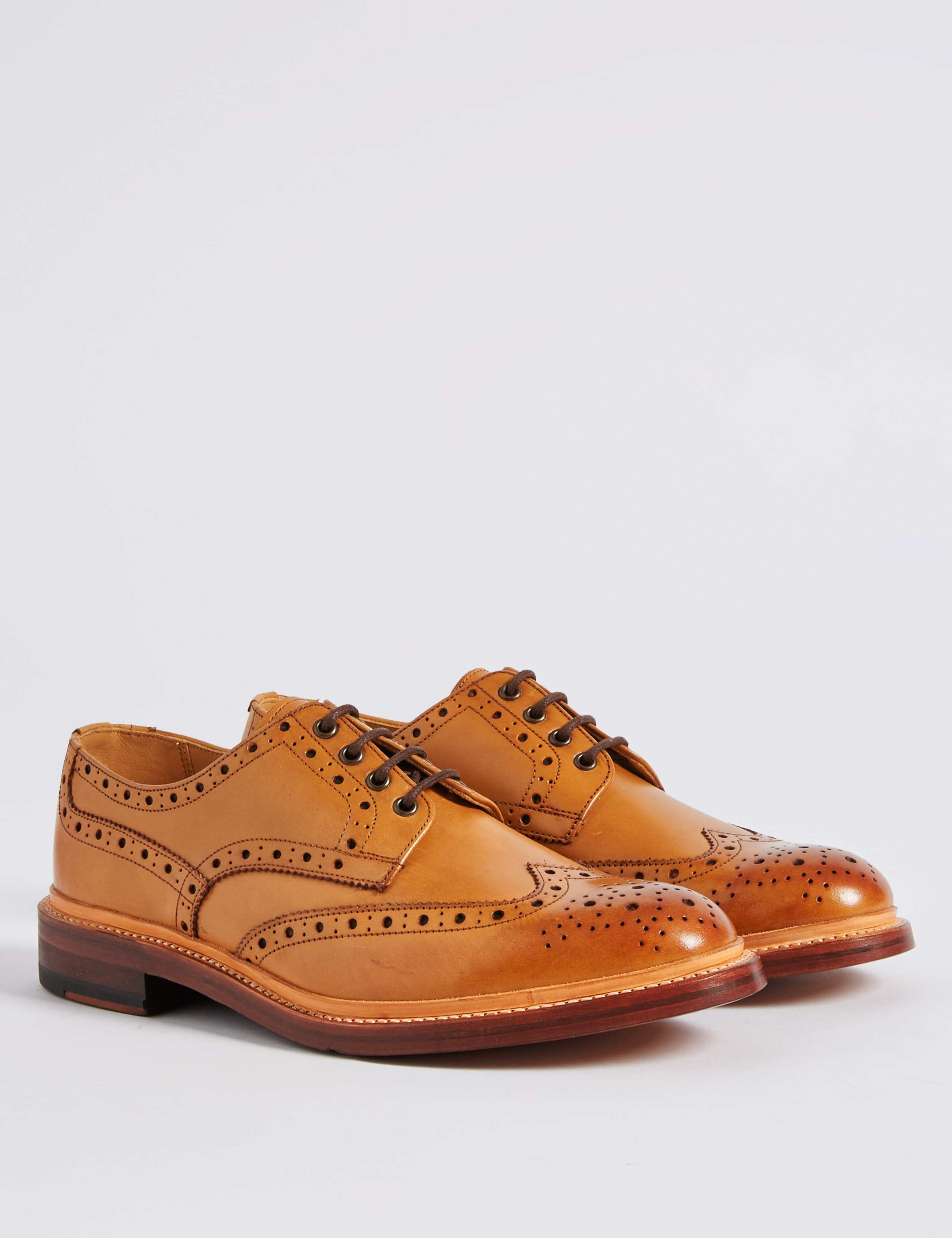 Leather Brogue Shoes 3 of 6