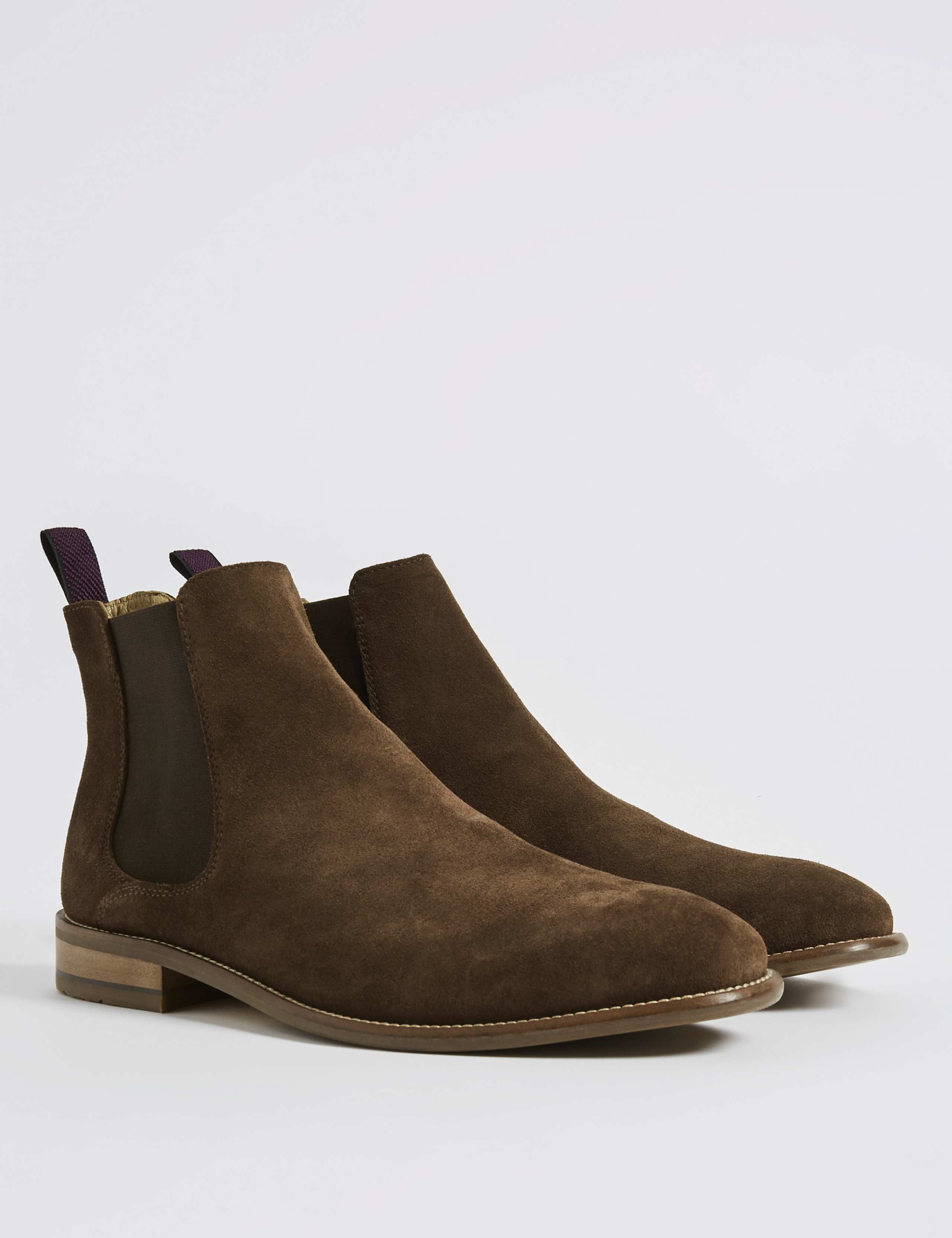 Extra Wide Fit Suede Chelsea Boots 3 of 6