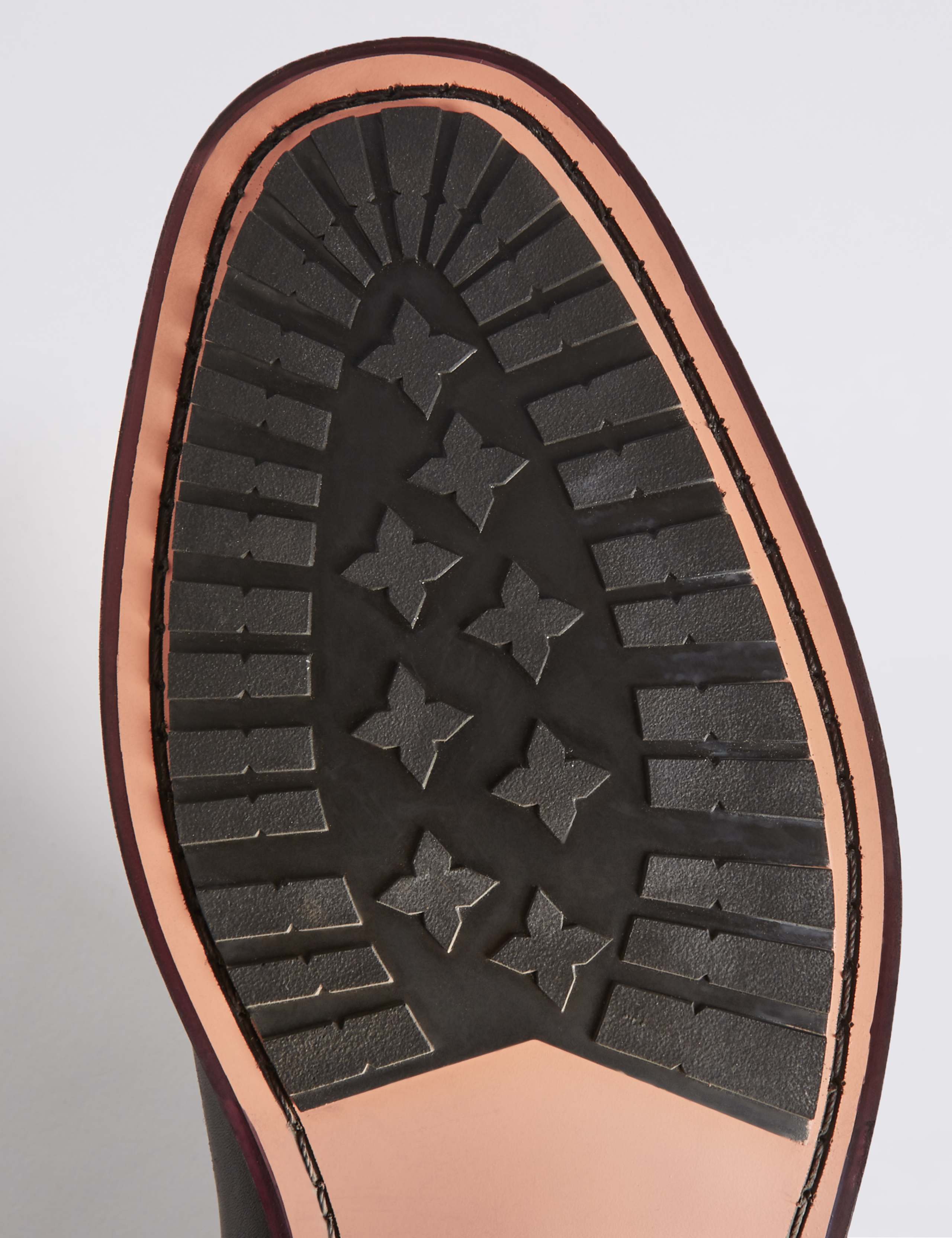 Leather Elastic Chelsea Boots 5 of 6