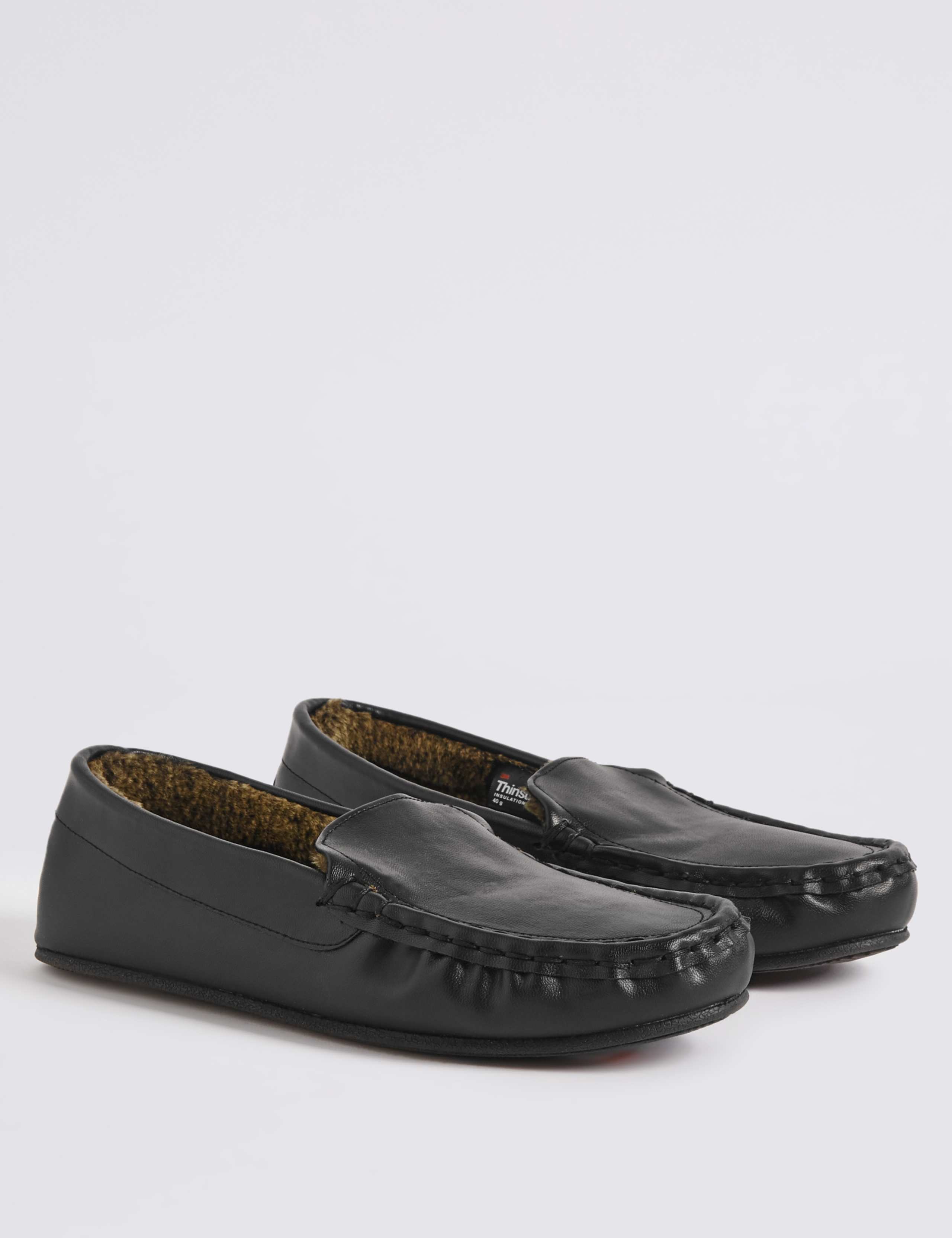 Moccasin Slippers with Thinsulate™ 3 of 7