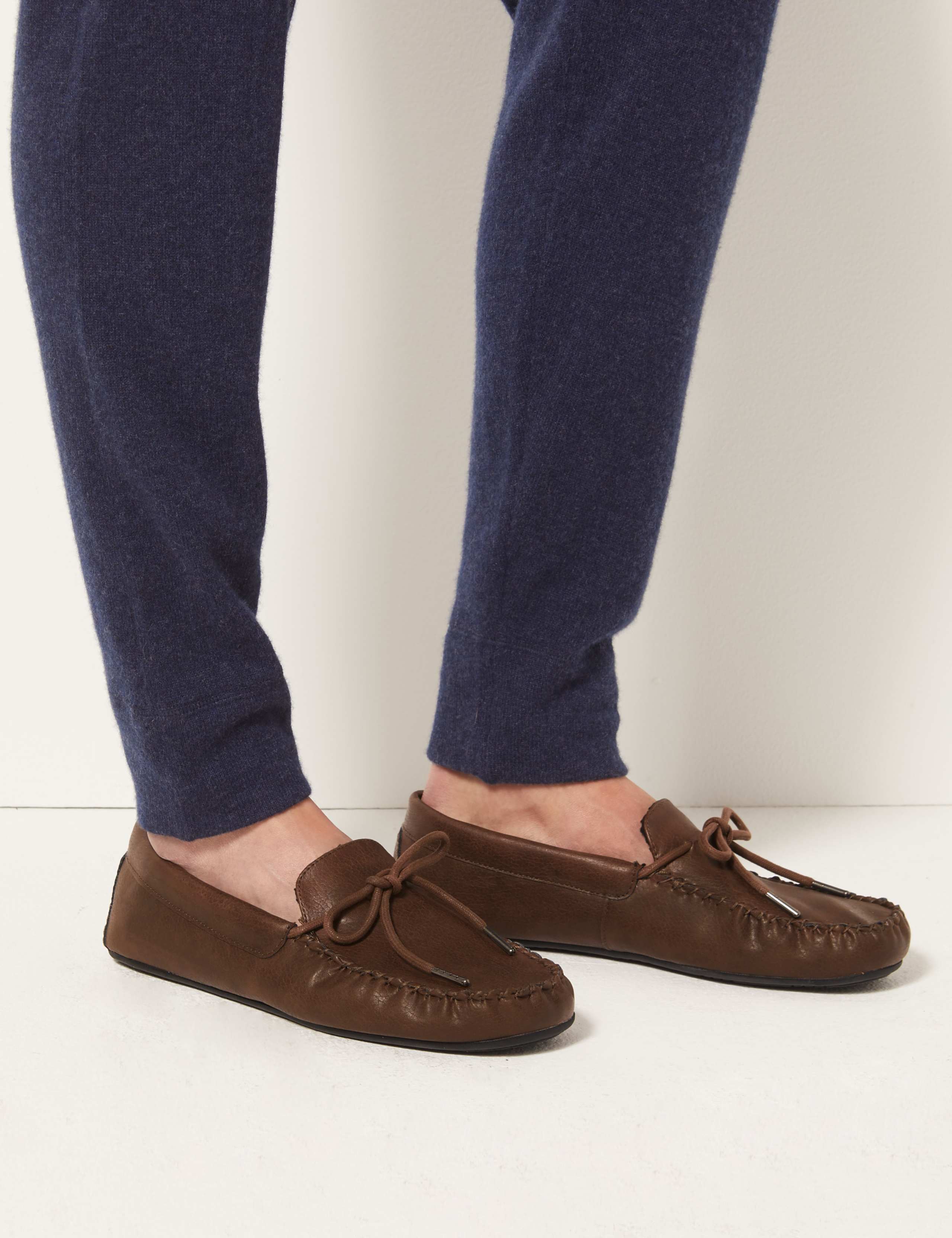 Moccasin Slippers with Freshfeet™ 1 of 6