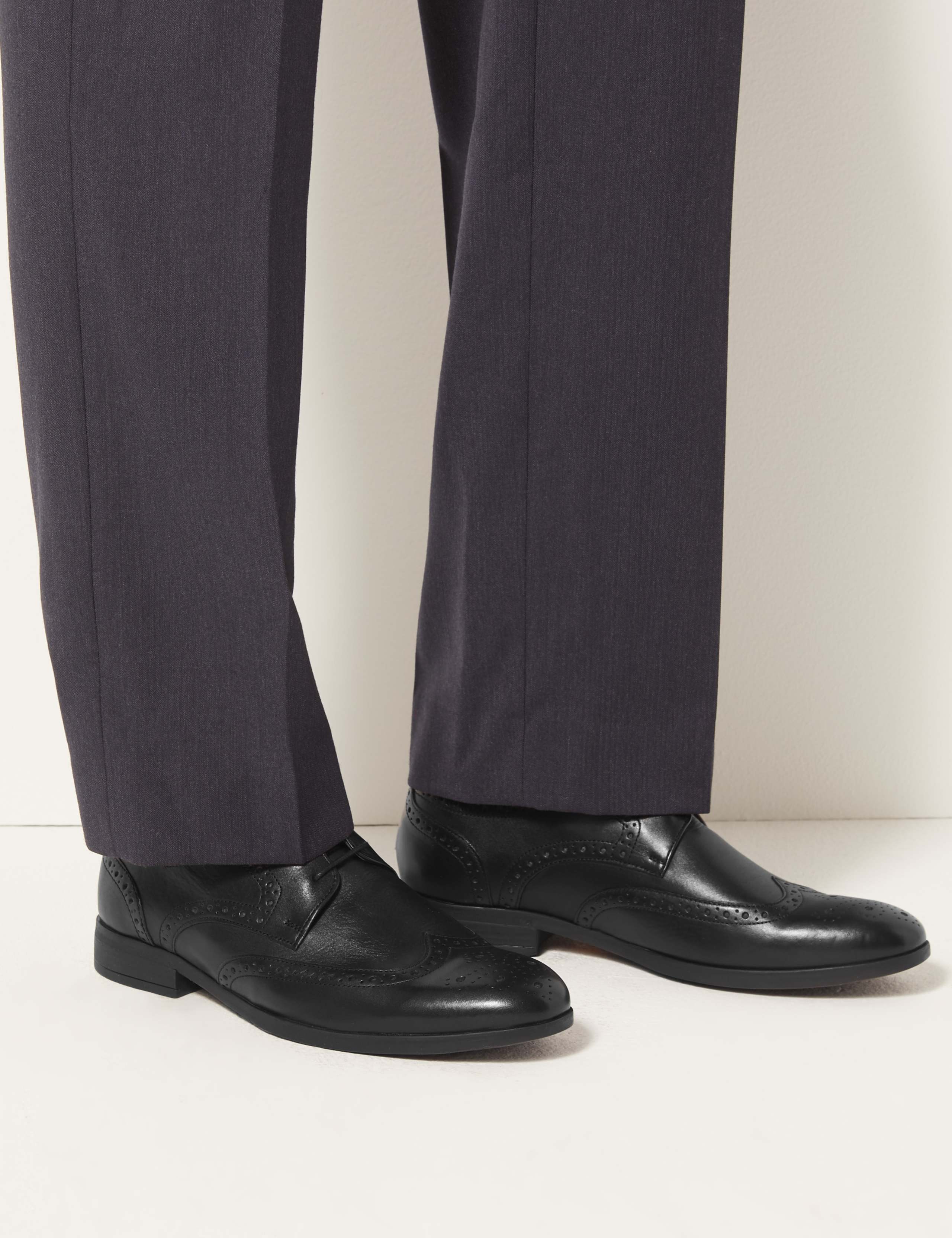 Airflex™ Leather Brogues 1 of 6