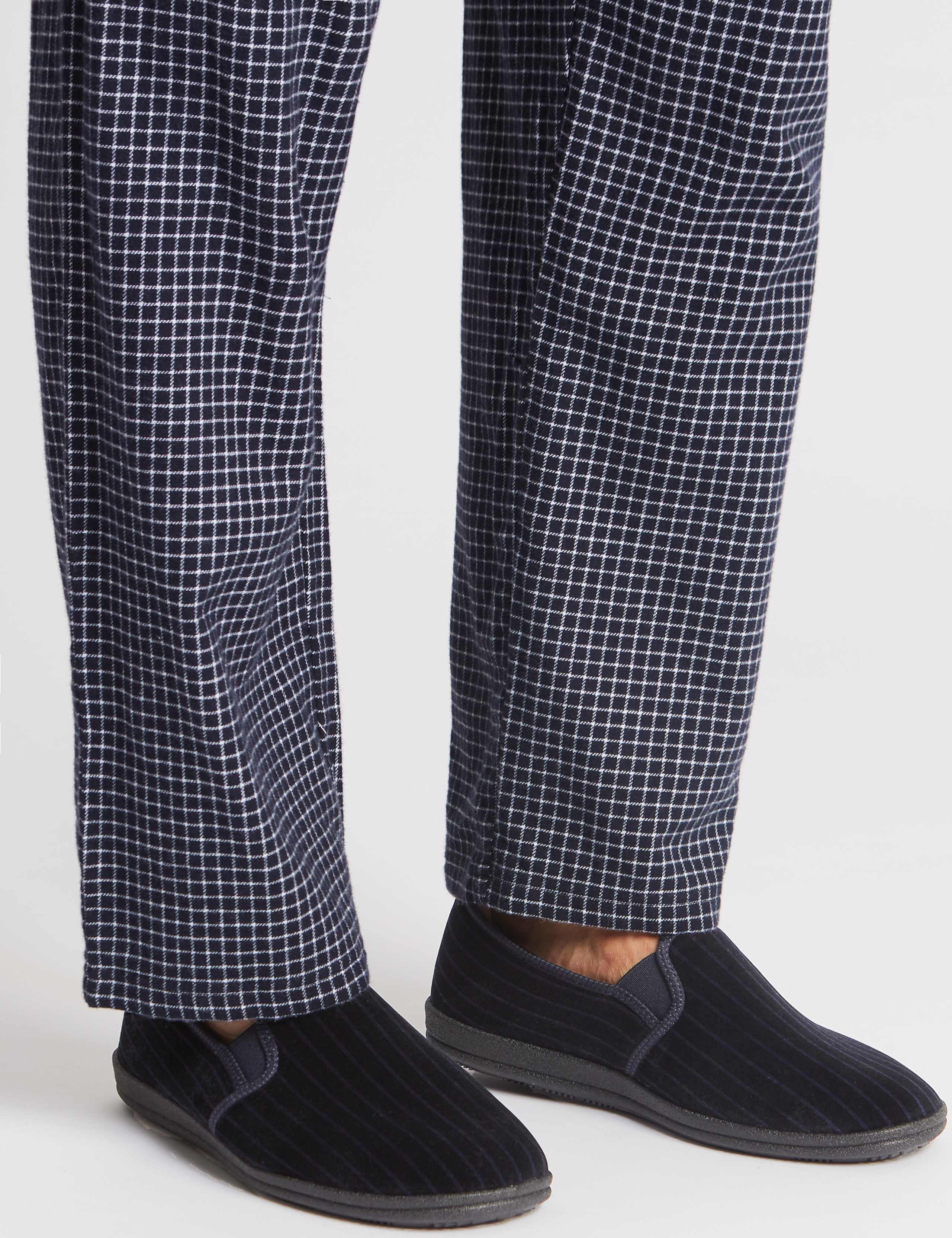 Velour Striped Slippers with Thinsulate™ 1 of 6