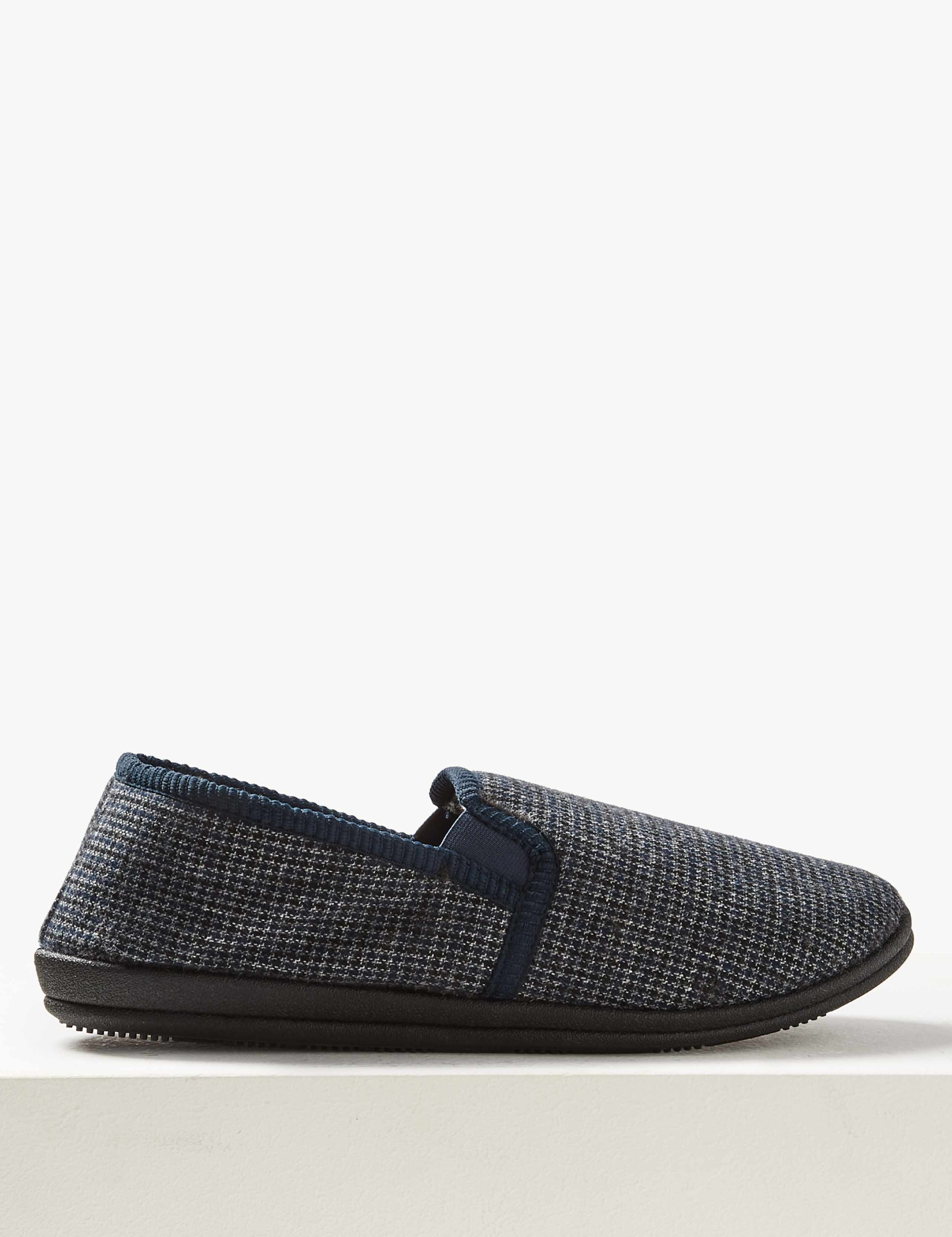 Checked Slippers with Thinsulate™ 2 of 5