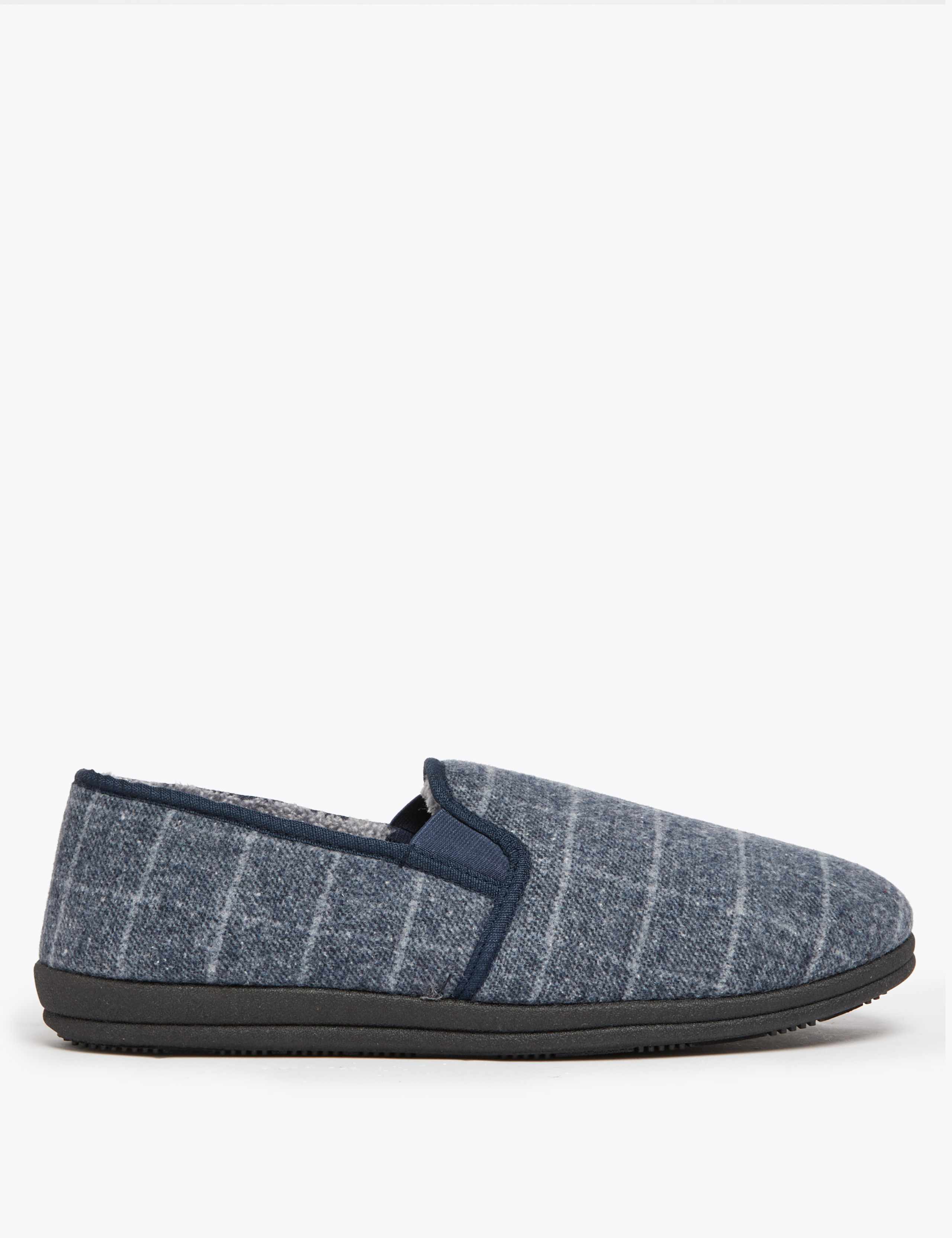 Checked Slippers 2 of 6