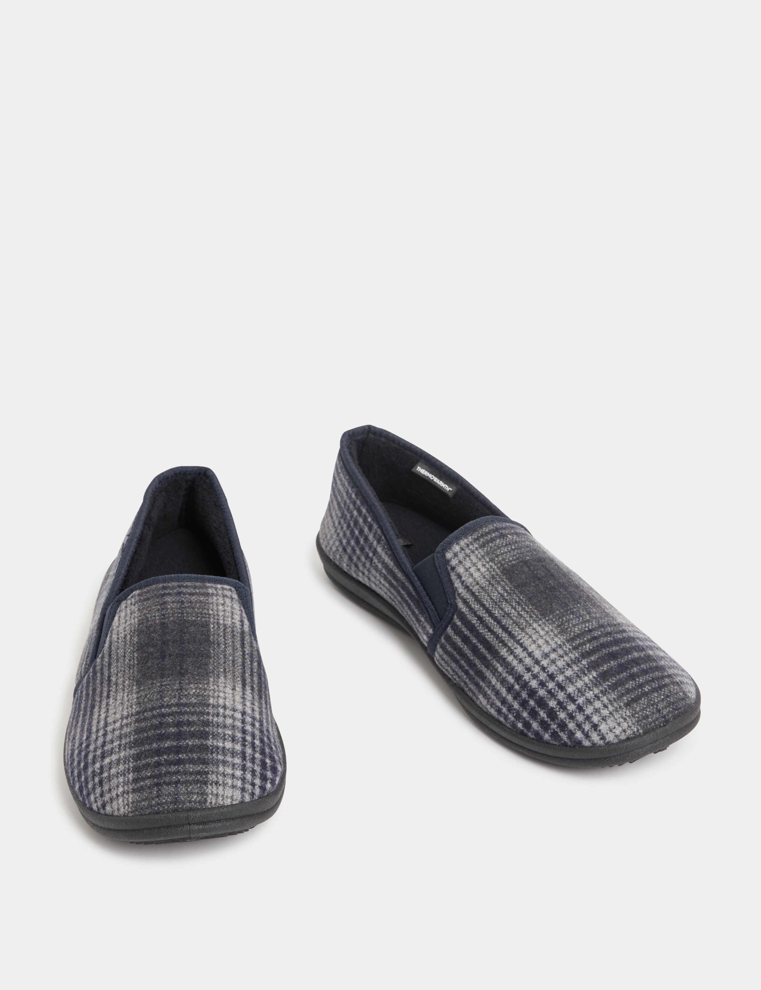 Fleece Lined Slippers with Freshfeet™ 2 of 5