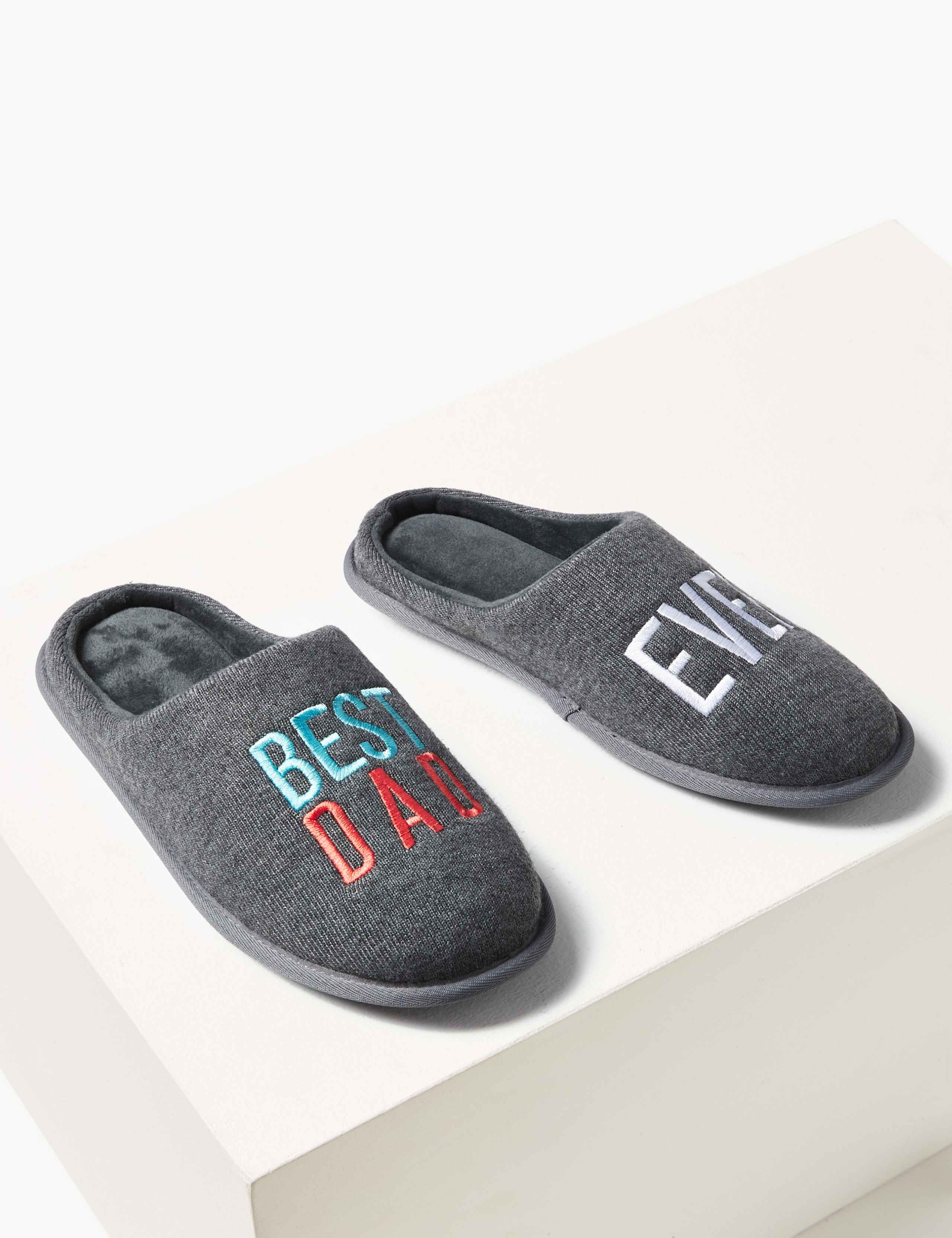 Best Dad Ever Mule Slippers 3 of 6