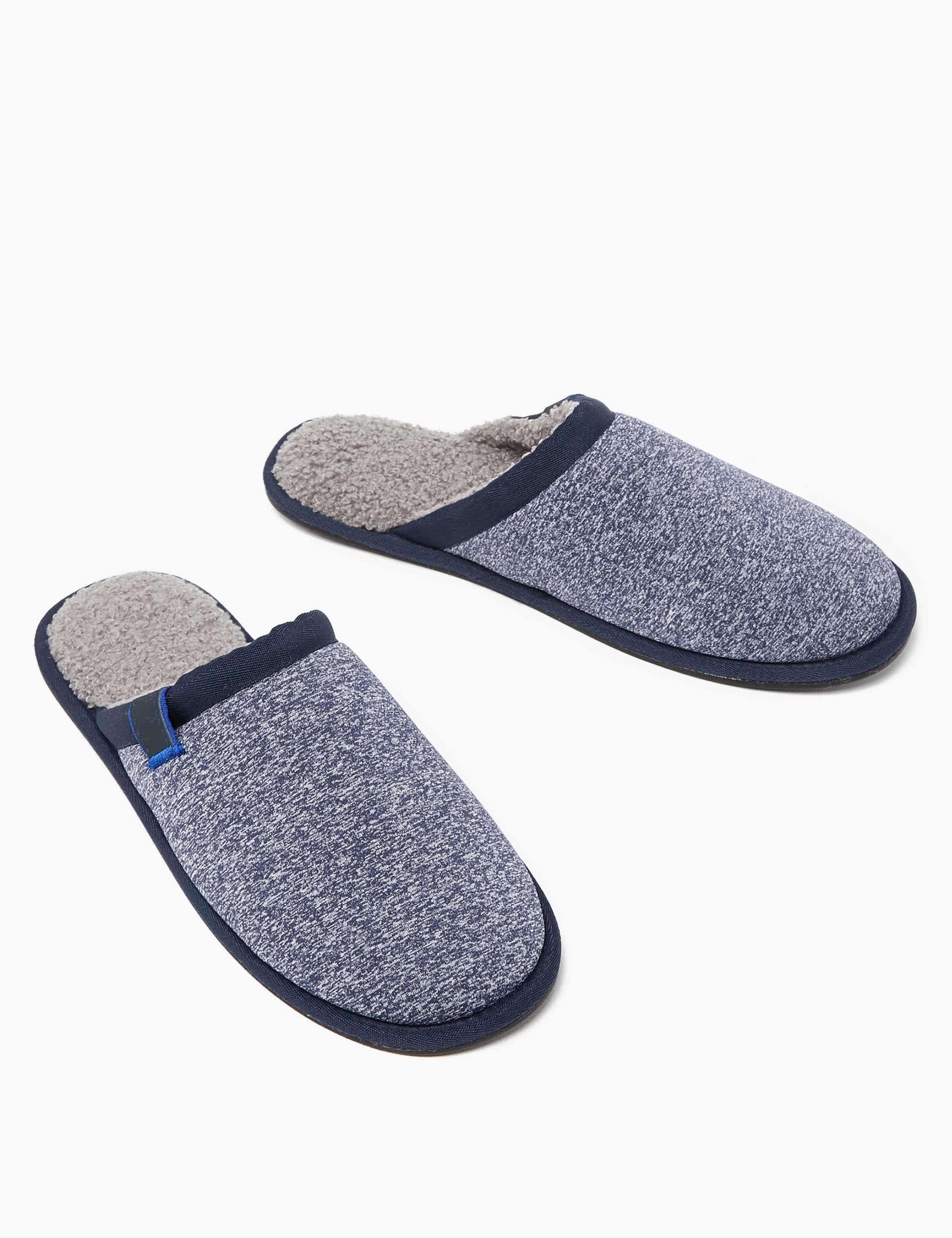 Fleece Lined Mule Slippers 3 of 5