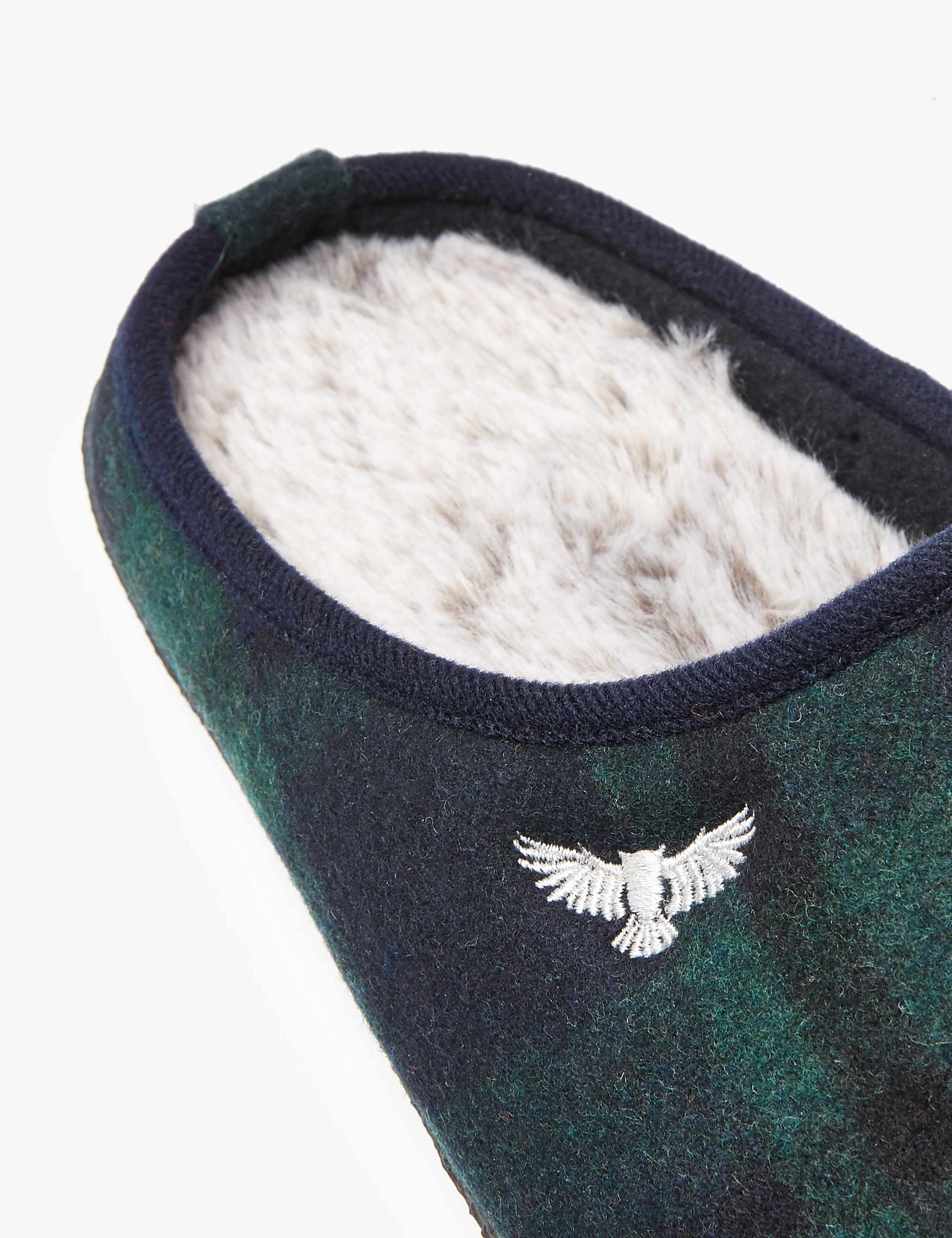 Checked Mule Slippers 4 of 5