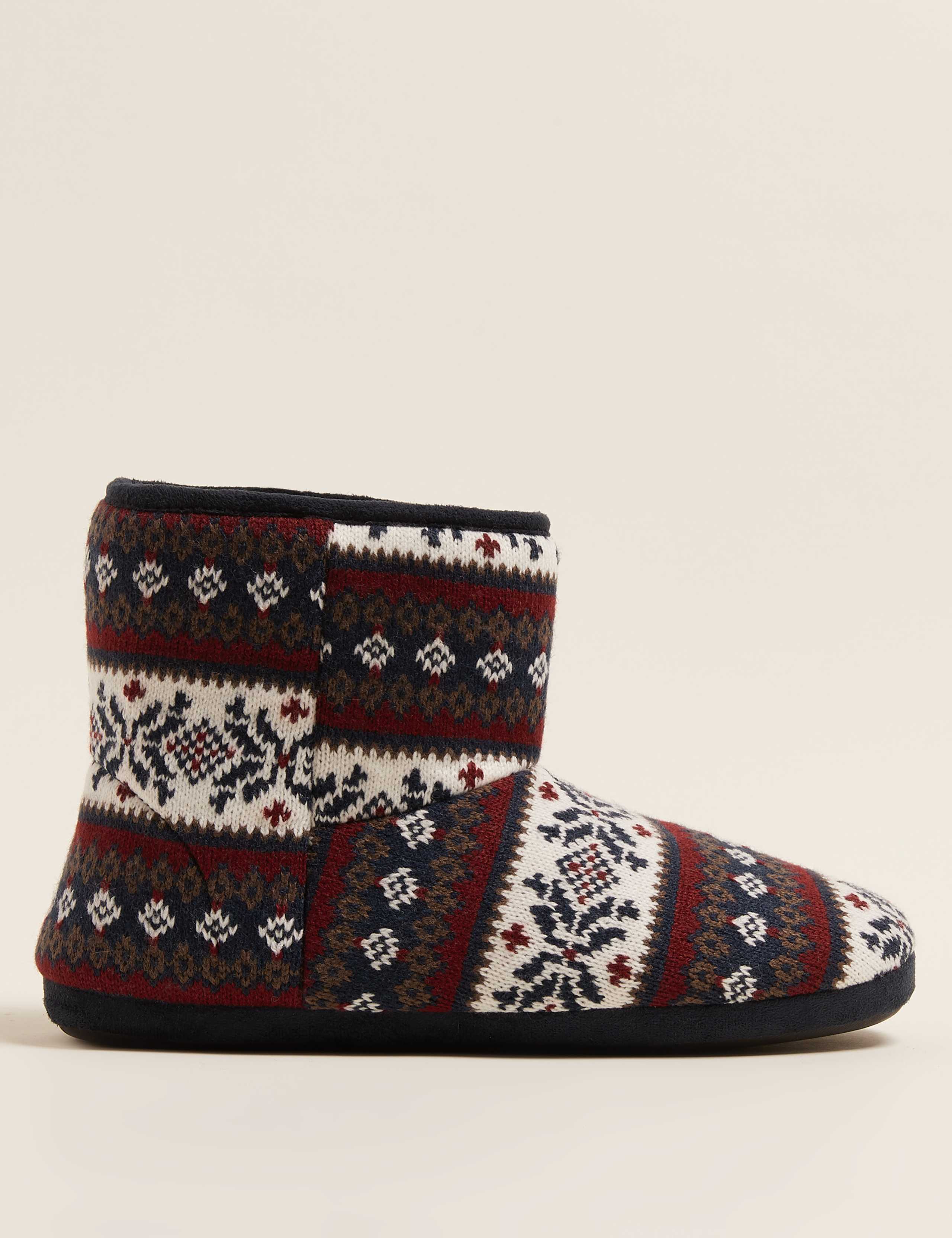 Christmas Slipper Boots with Freshfeet™ 4 of 4