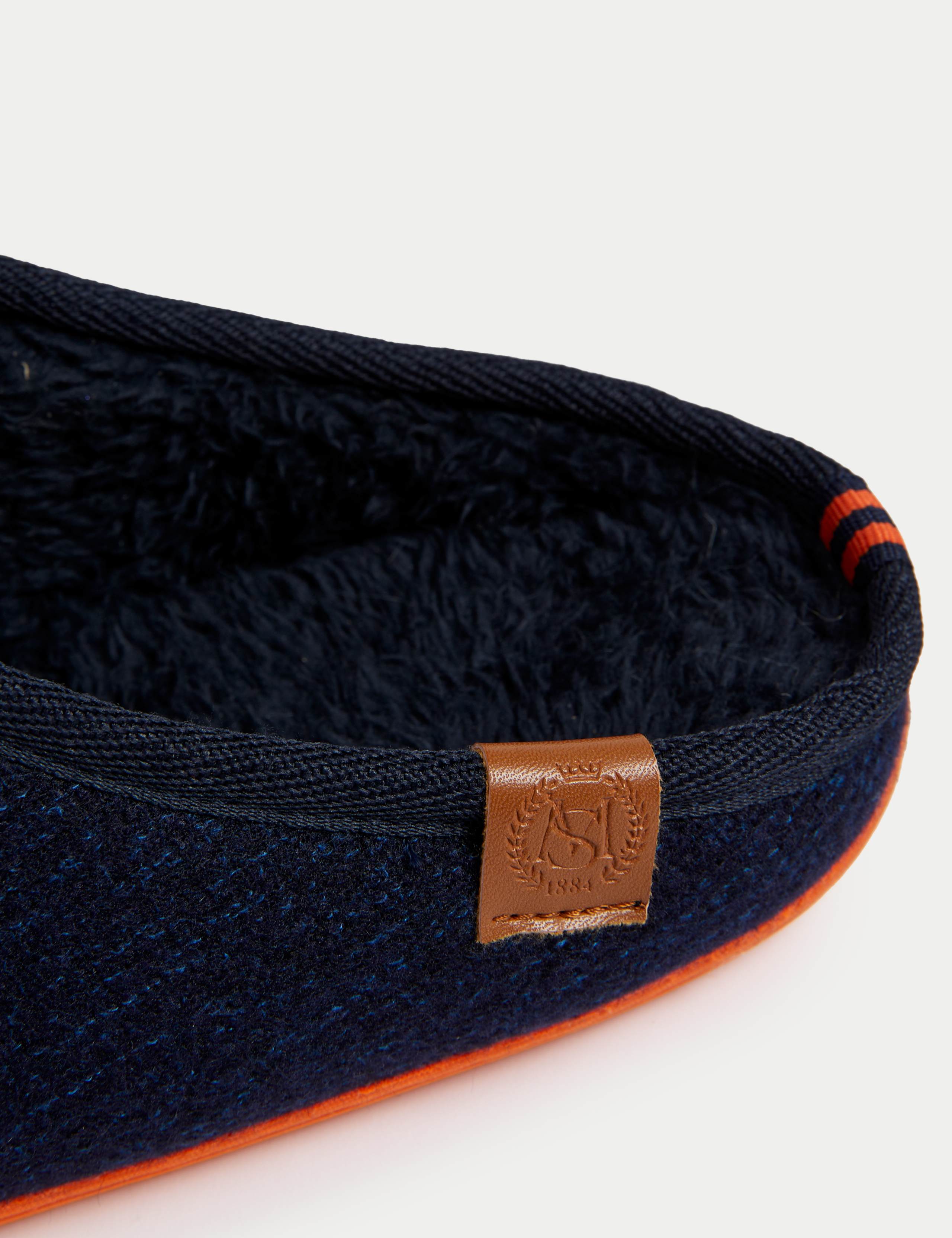 Fleece Lined Mule Slippers with Freshfeet™ 3 of 4