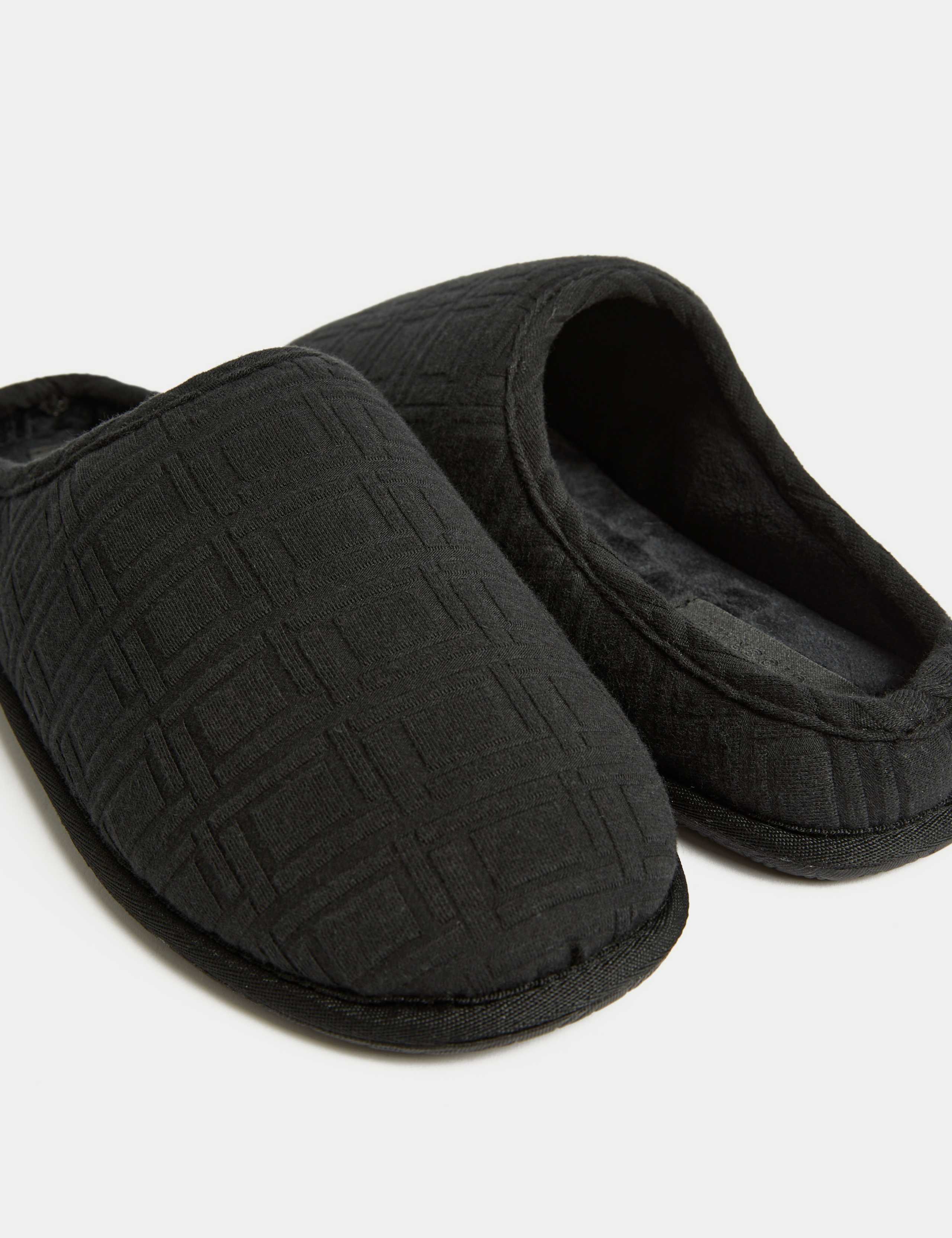 Jacquard Mule Slippers with Freshfeet™ 3 of 4