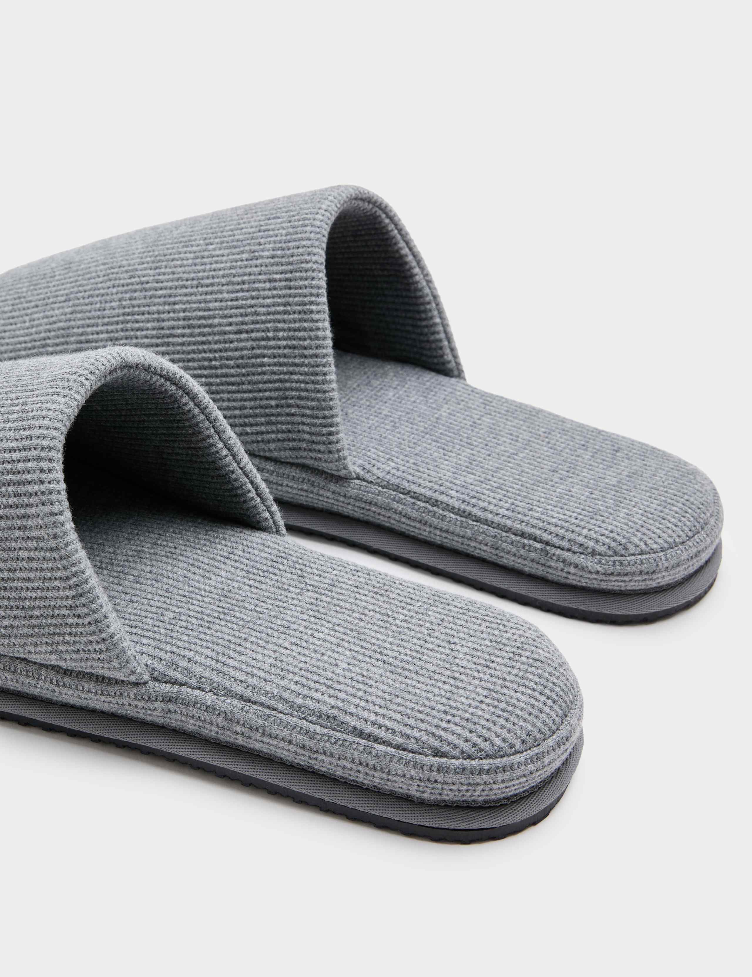 Micro Waffle Mule Slippers with Freshfeet™ 3 of 3