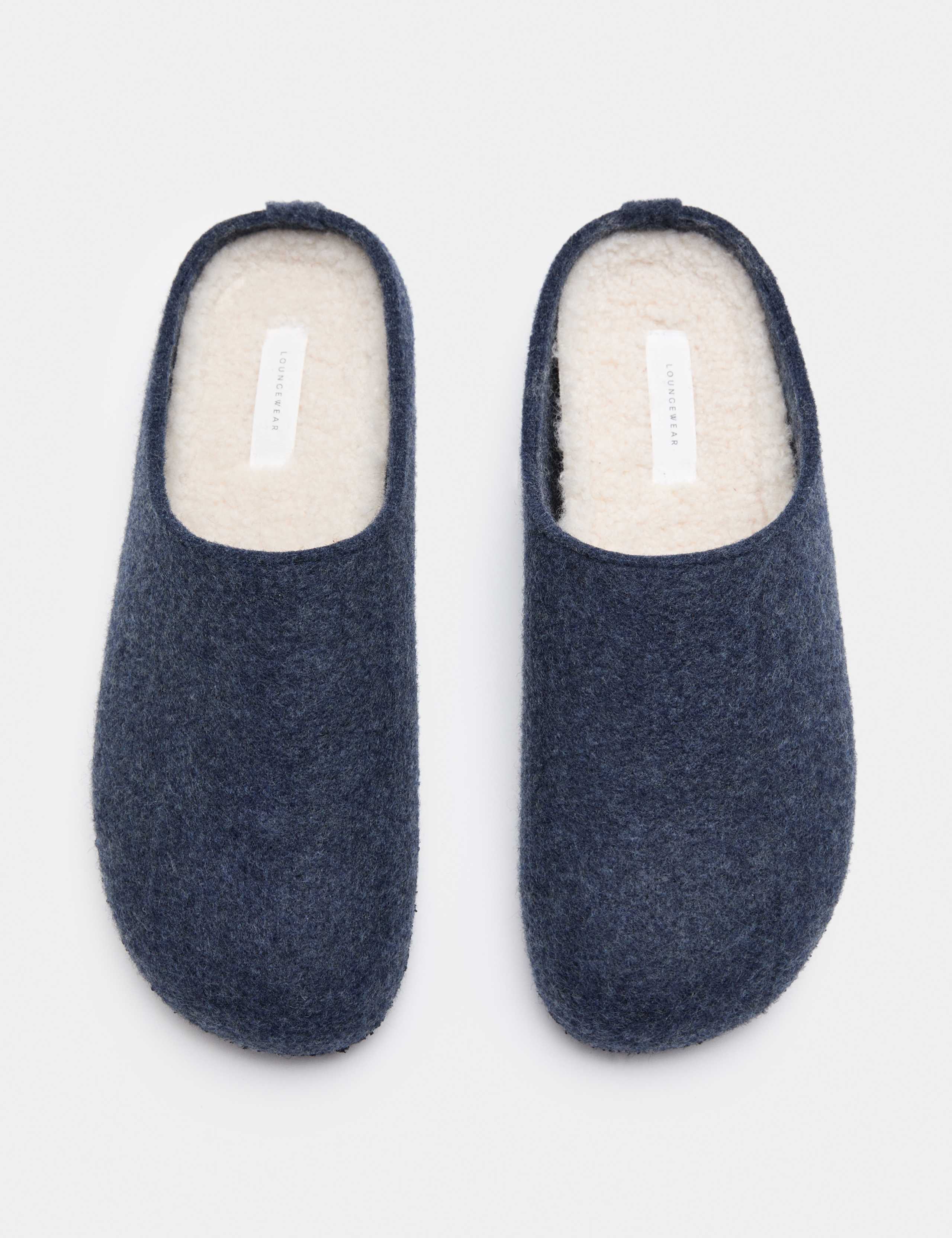 Felt Mule Slippers with Freshfeet™ 1 of 3