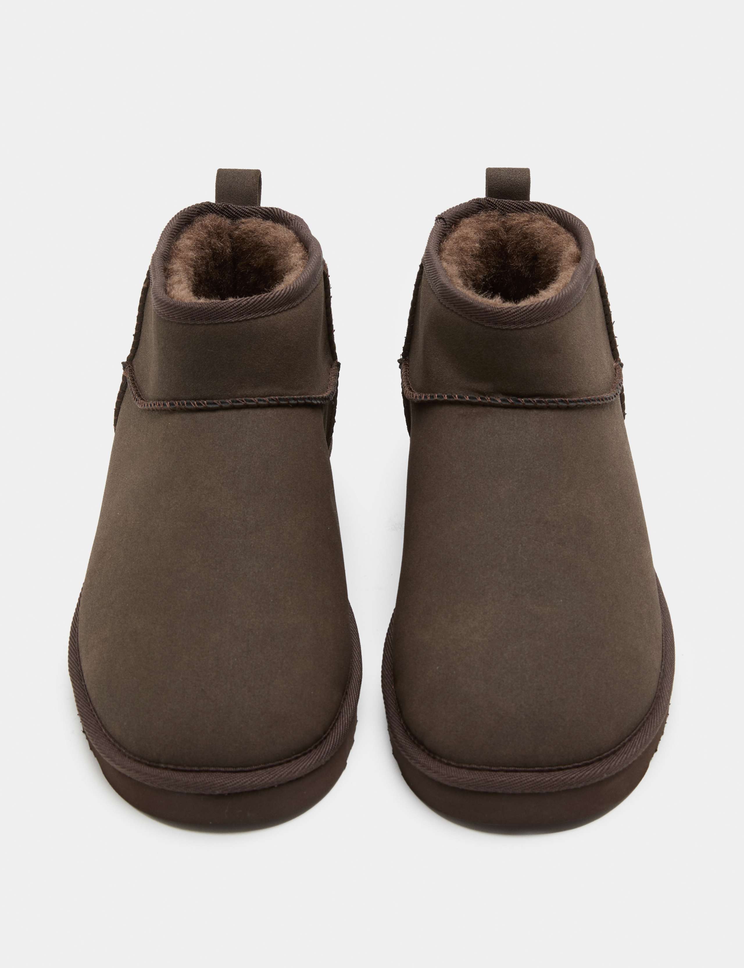 Faux Suede Slipper Boots with Freshfeet™ 2 of 3